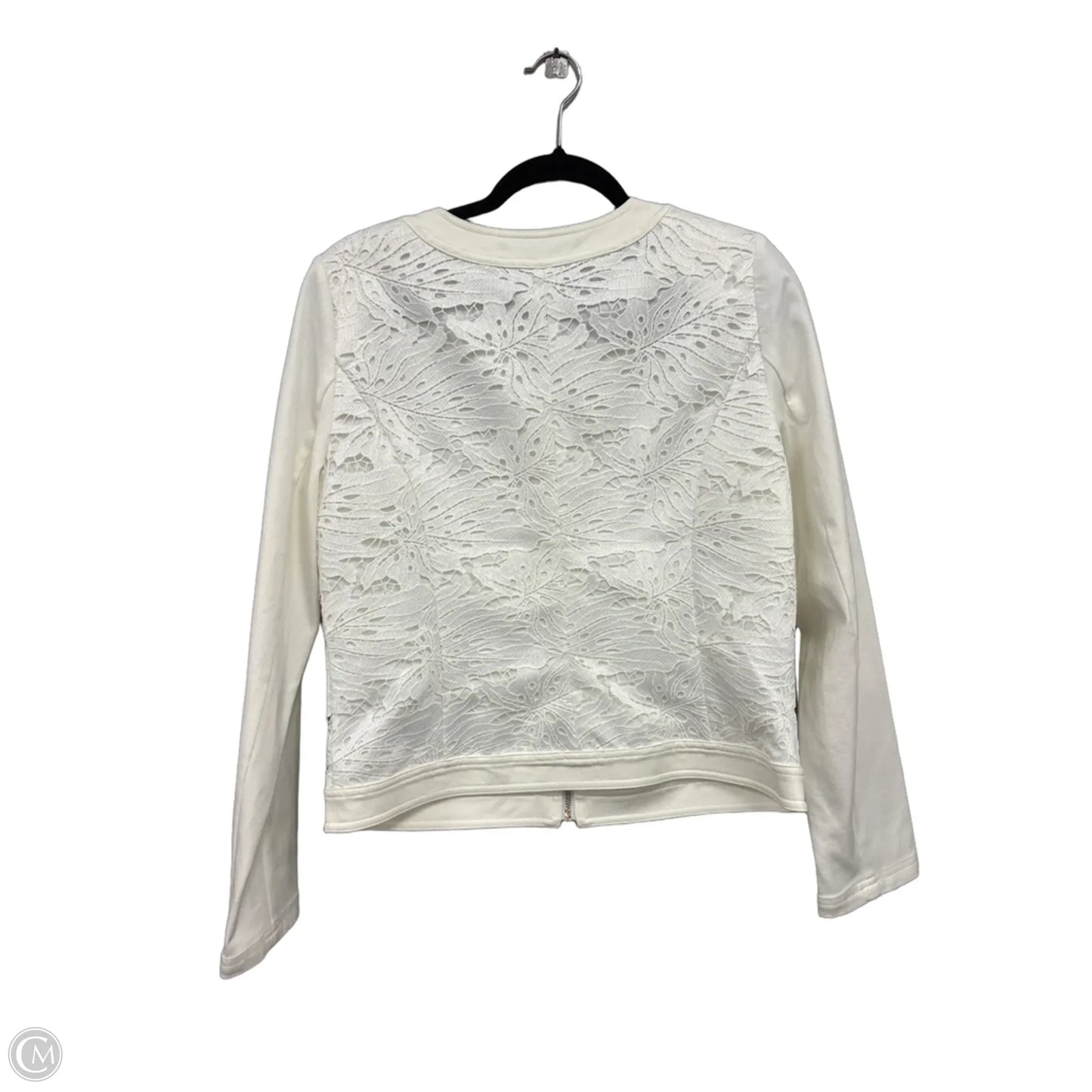 Jacket Other By White House Black Market In Cream & White, Size: 12