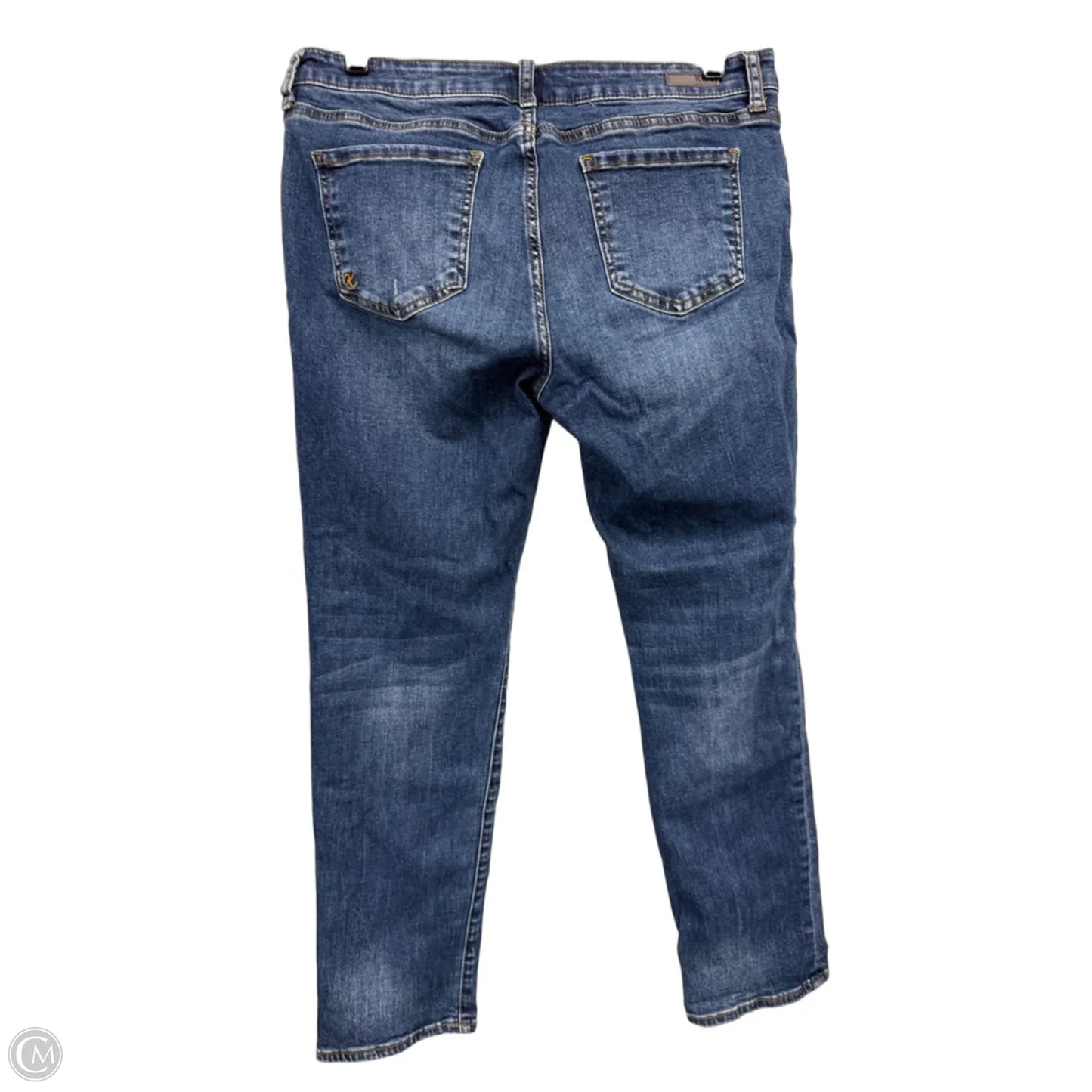Jeans Straight By Kut In Blue, Size: 10