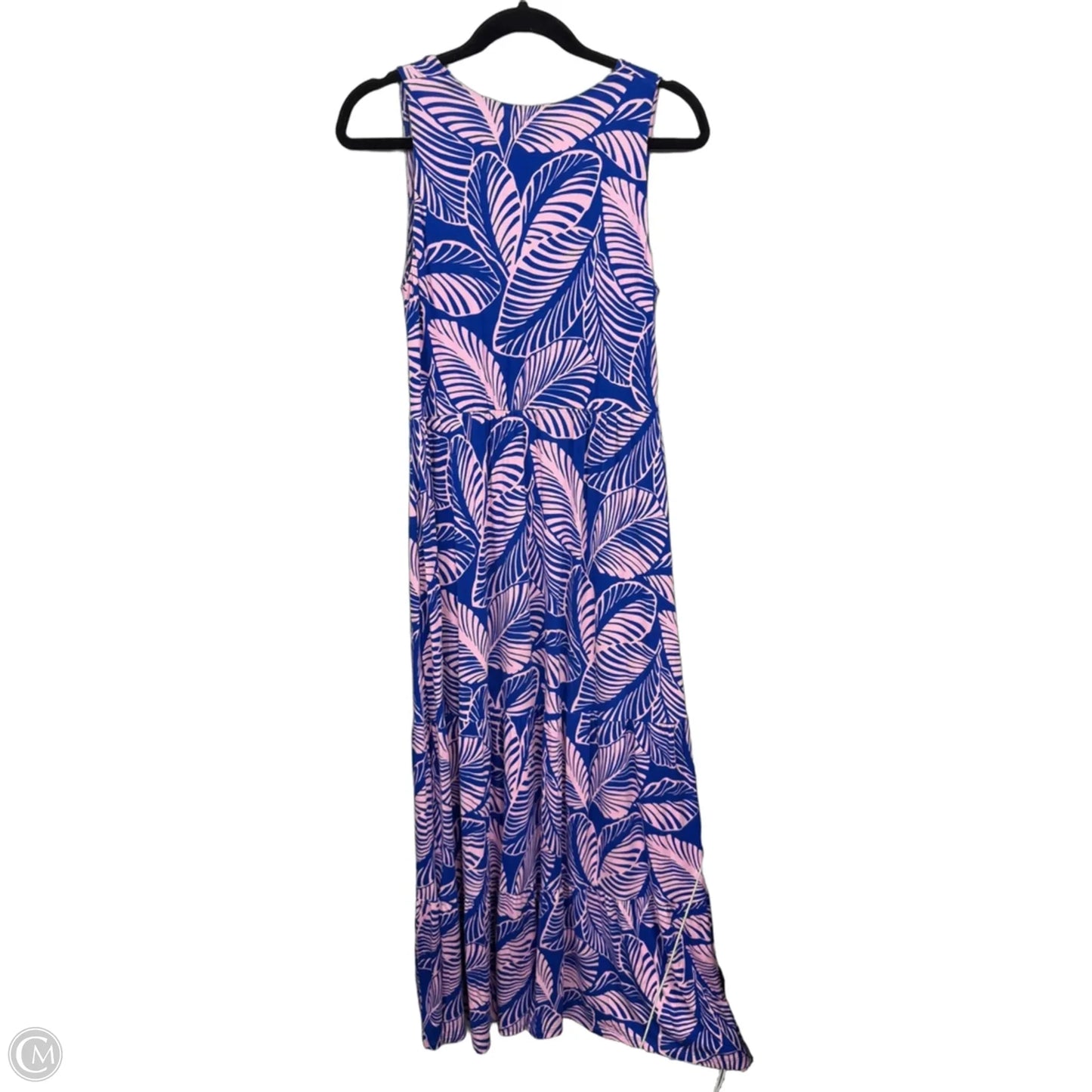 Dress Casual Maxi By Boden In Blue & Pink, Size: 8