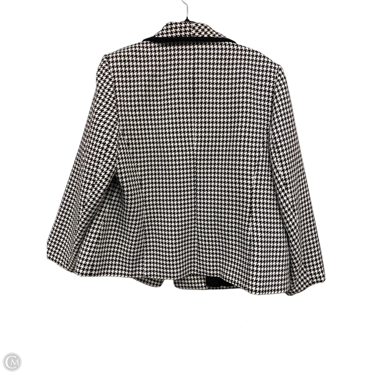 Blazer By Kasper In Black & White, Size: 18