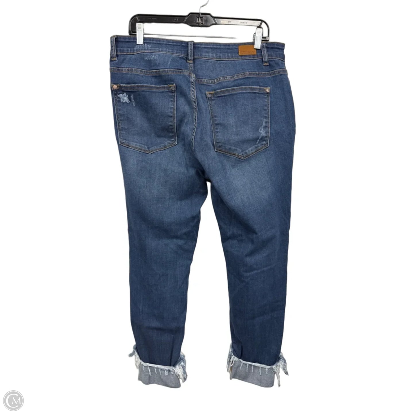 Jeans Skinny By Judy Blue In Blue, Size: 16