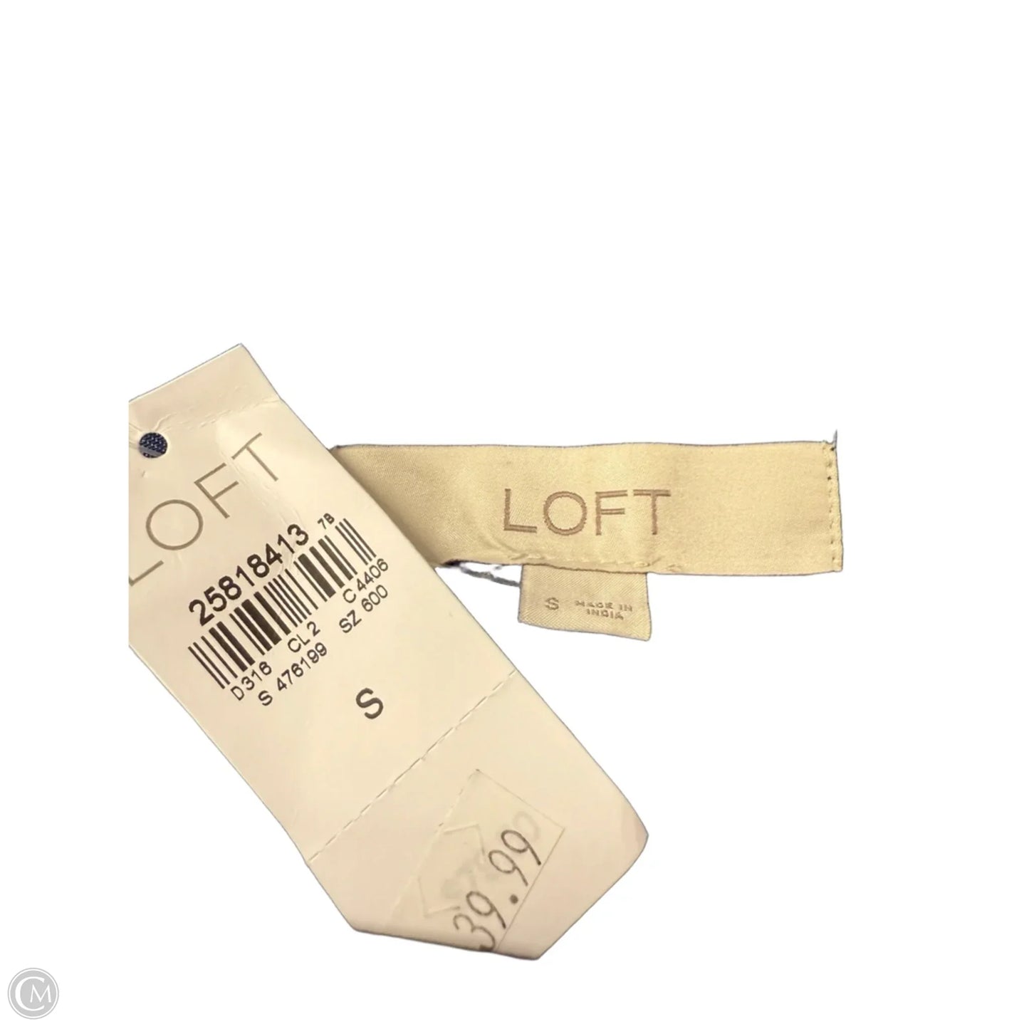 Dress Casual Midi By Loft In Blue, Size: S