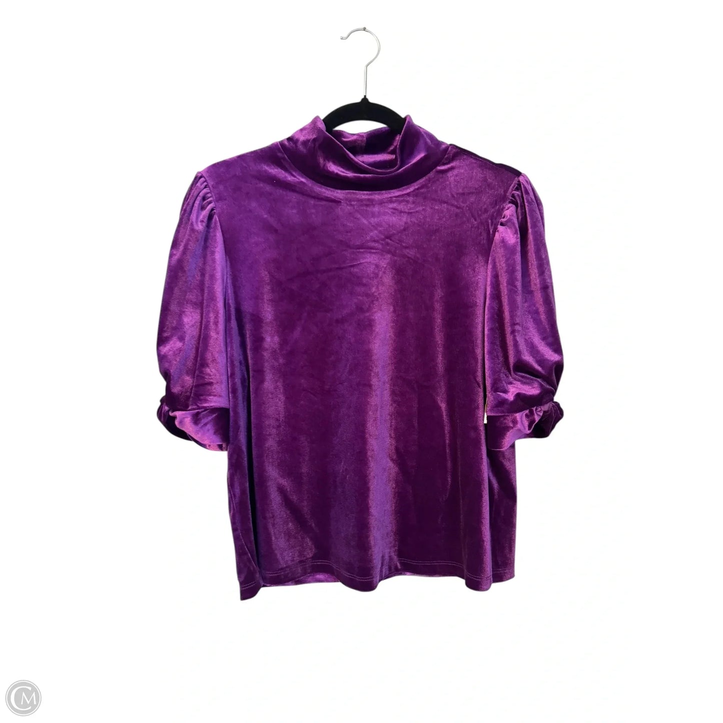 Top Short Sleeve By Sanctuary In Purple, Size: M