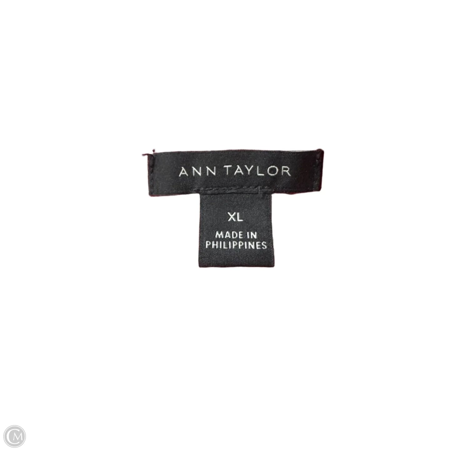 Top Long Sleeve By Ann Taylor In Orange, Size: Xl
