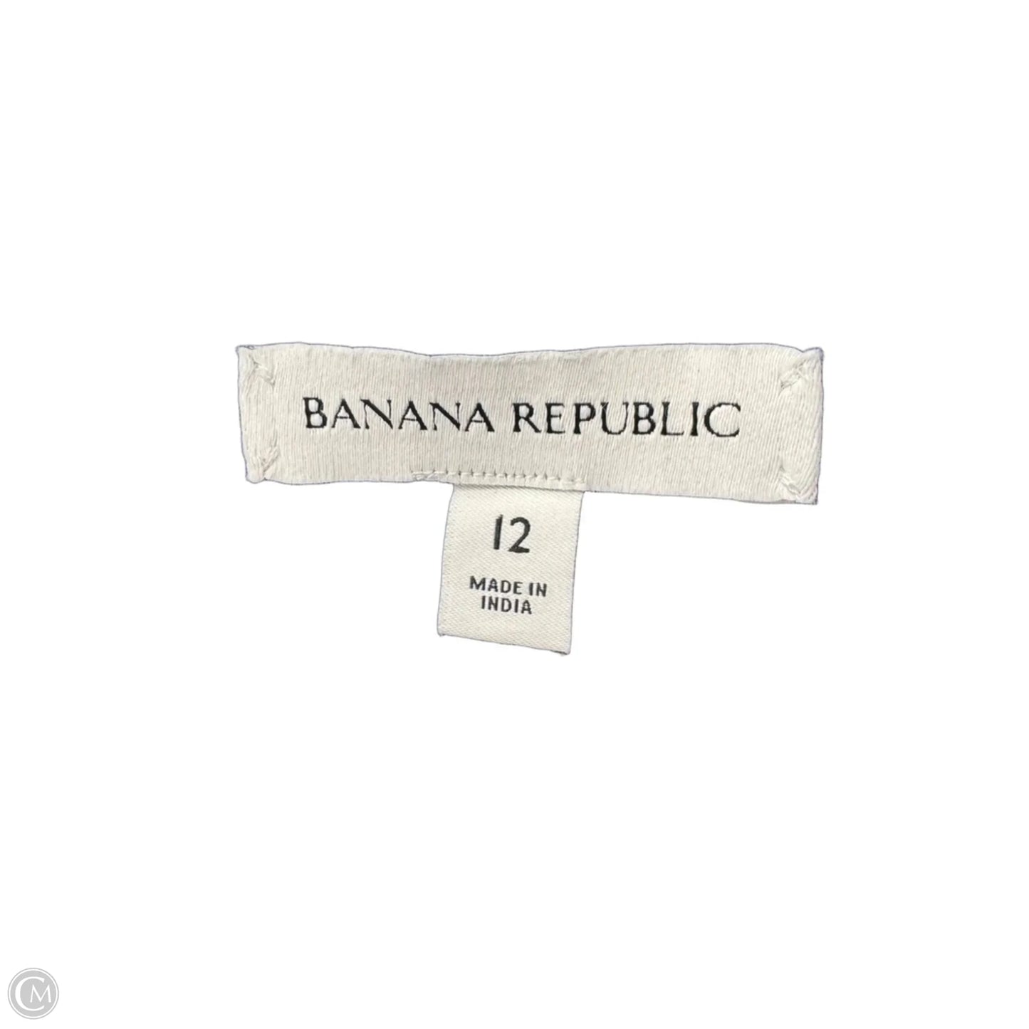 Dress Casual Midi By Banana Republic In Blue, Size: 12