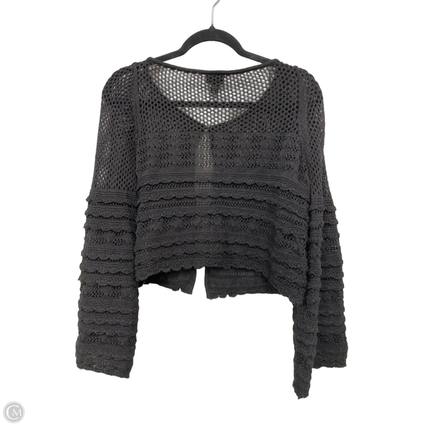Cardigan By Scoop In Black, Size: M