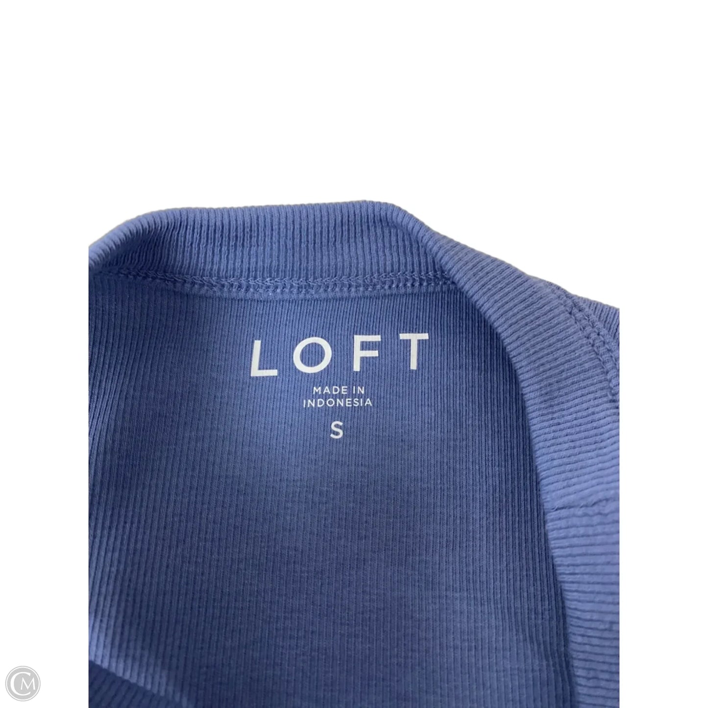 Tank Top By Loft In Blue, Size: S