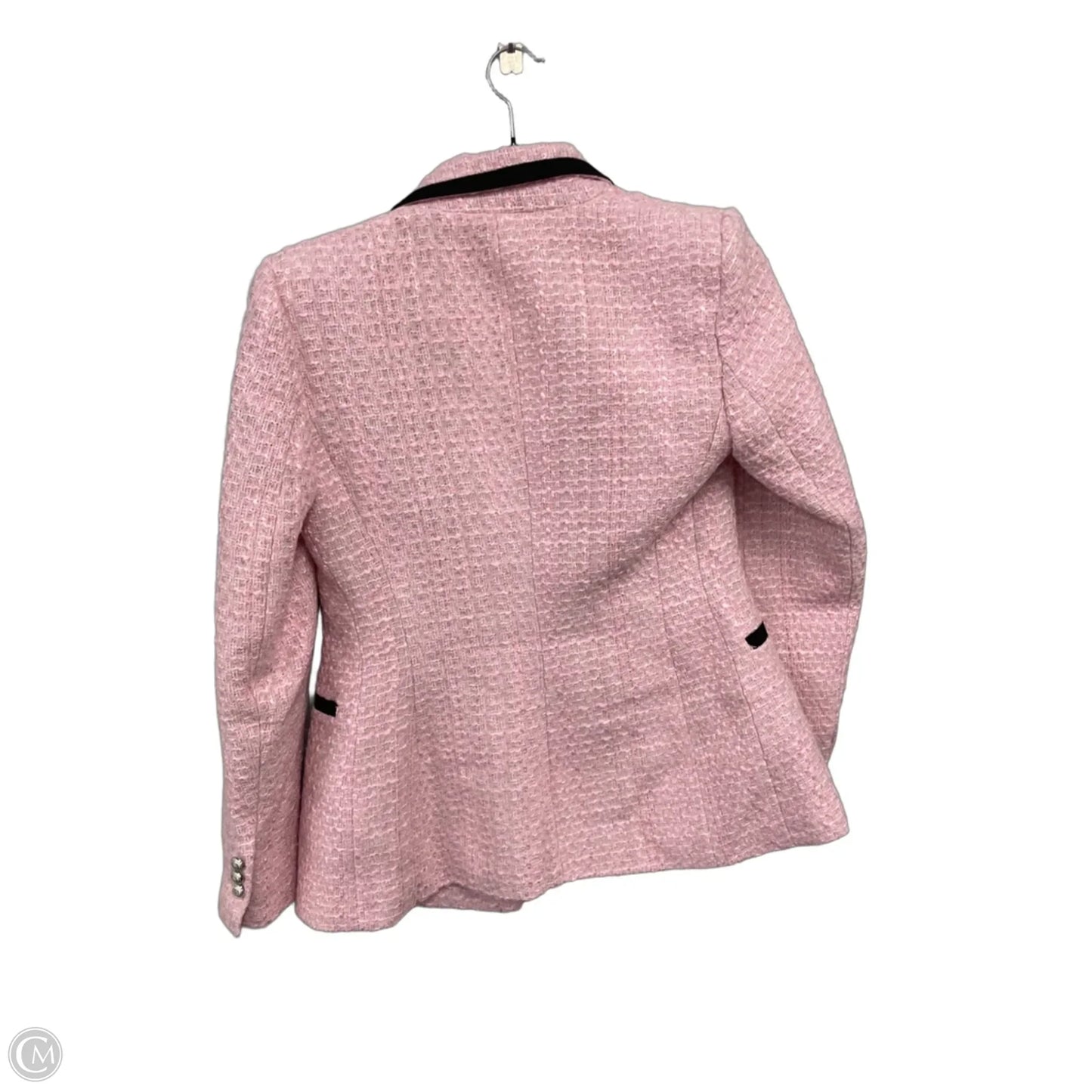 Blazer By Zara In Black & Pink, Size: S