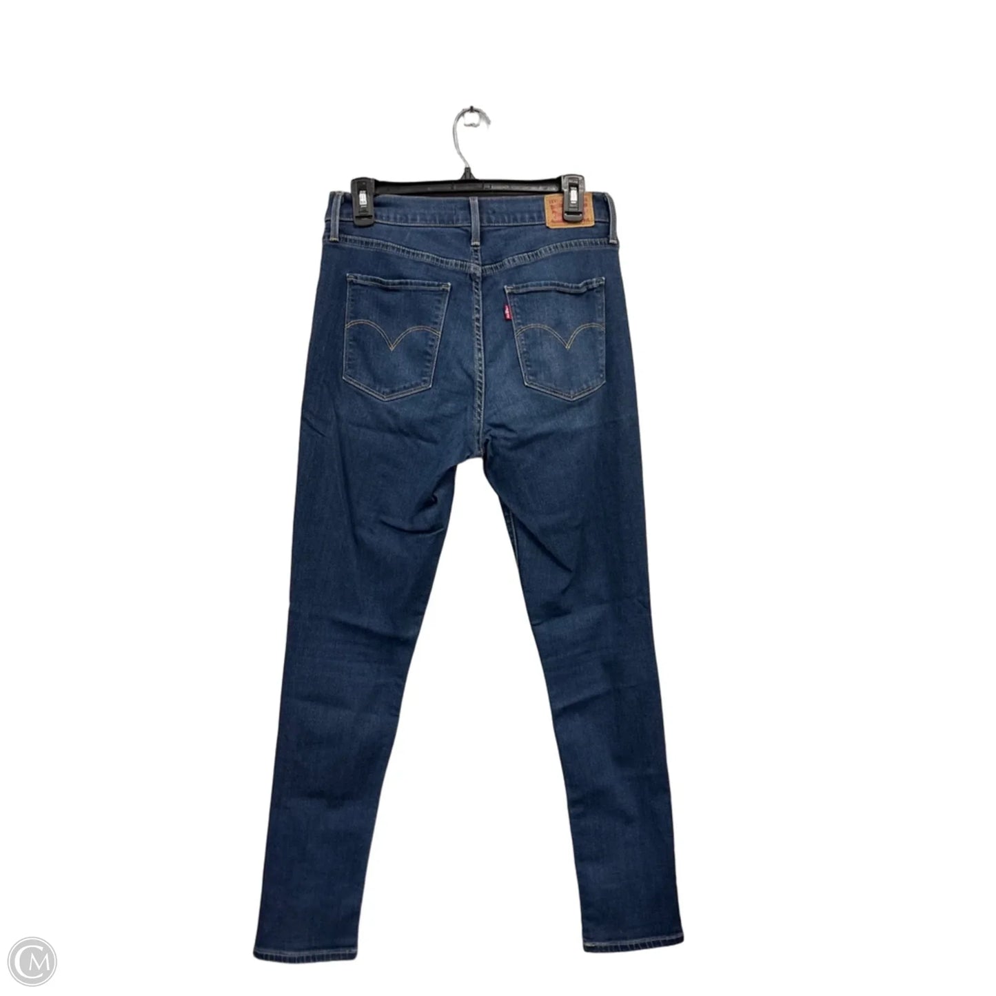 Jeans Skinny By Levis In Blue, Size: 10