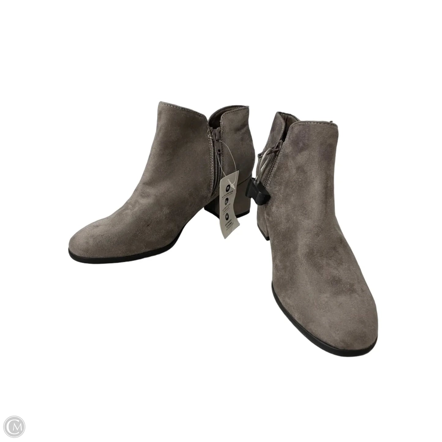 Boots Ankle Heels By Kim Rogers In Taupe, Size: 7