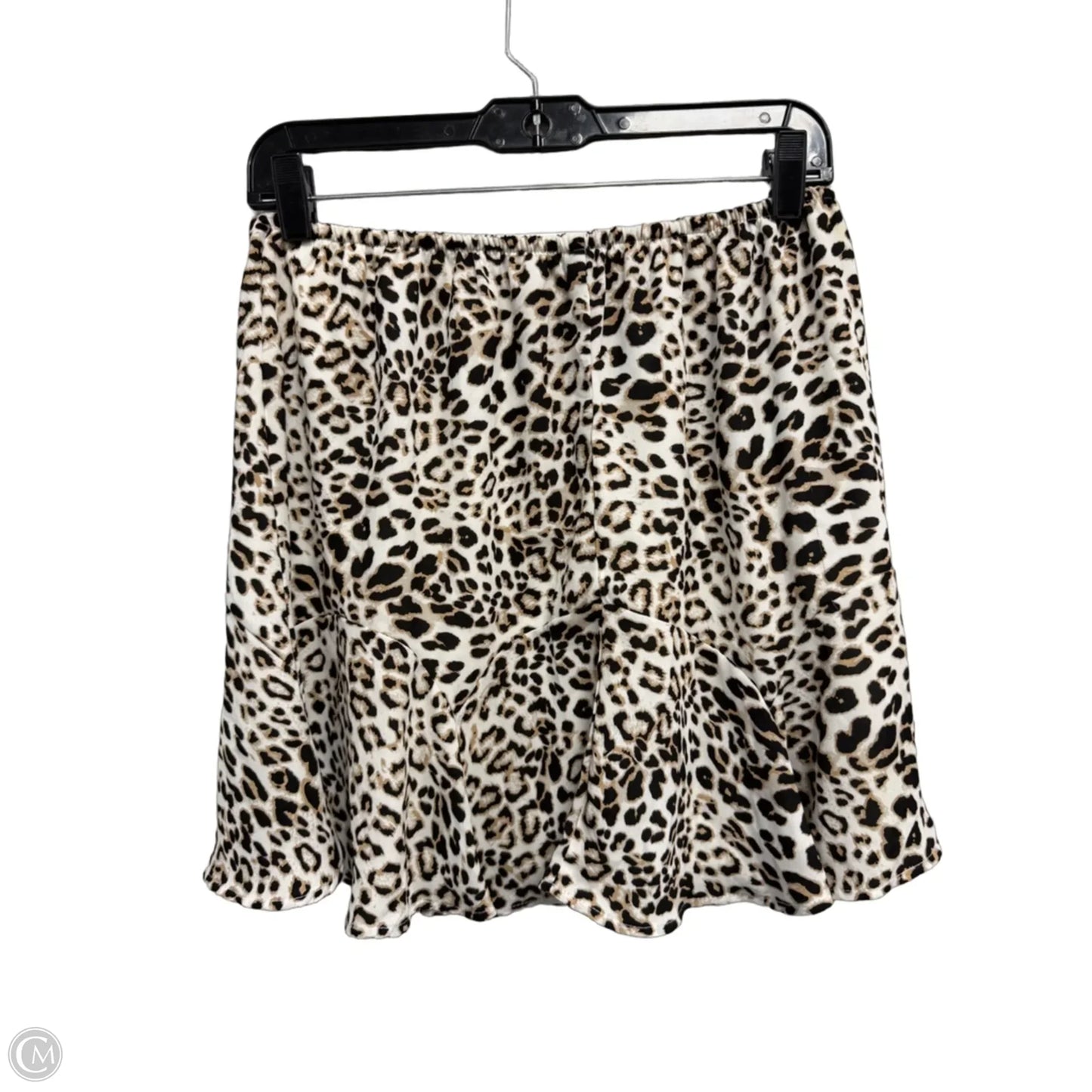 Skirt Mini & Short By Mi Ami In Black & Cream, Size: M