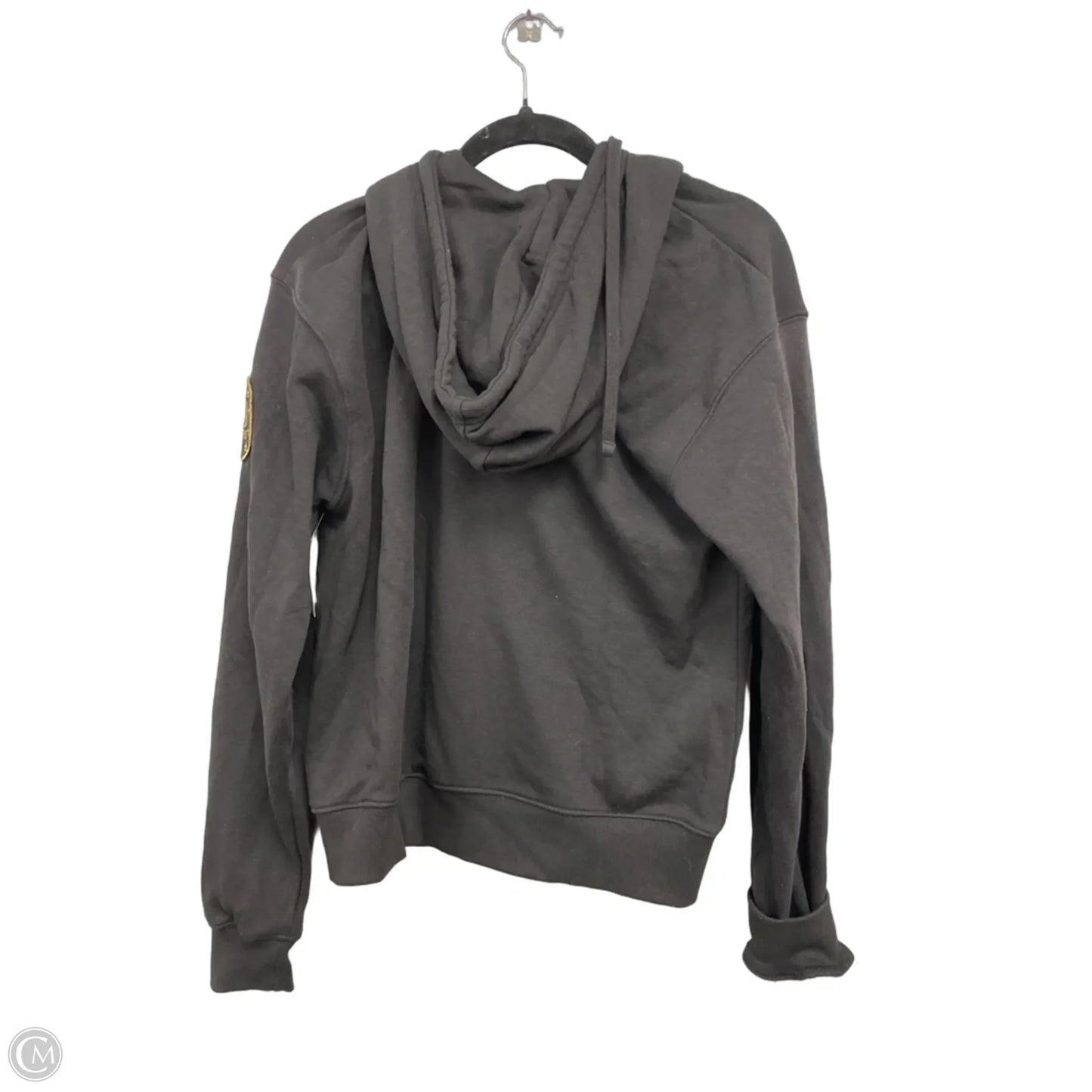 Sweatshirt Hoodie By Clothes Mentor In Black, Size: S