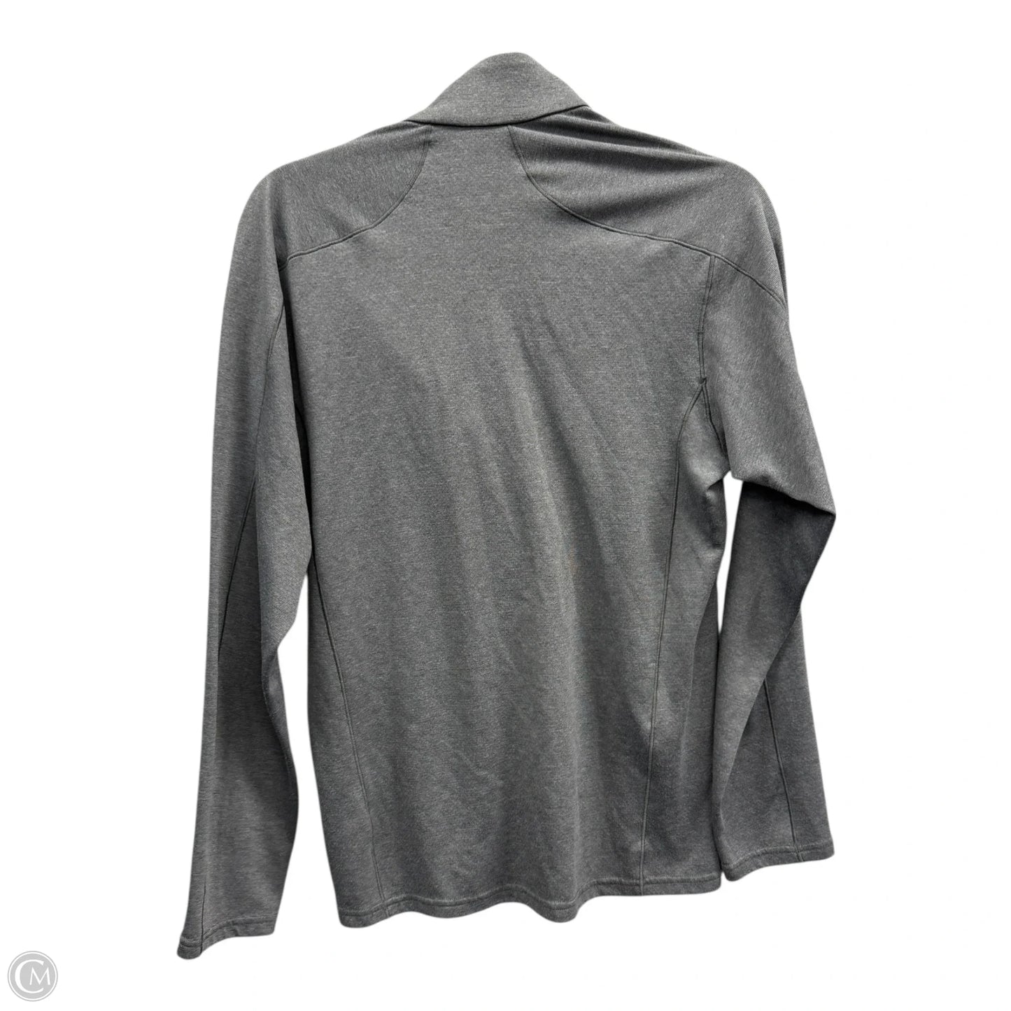 Athletic Jacket By Patagonia In Grey, Size: S