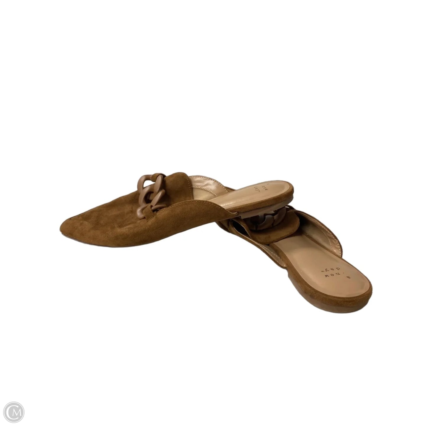 Shoes Flats By A New Day In Brown, Size: 9.5