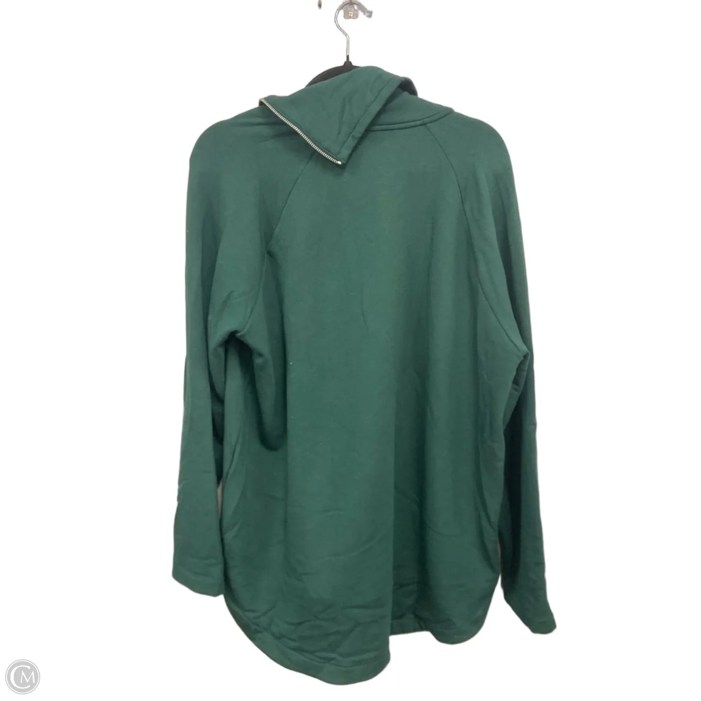 Sweatshirt Collar By Lou And Grey In Green, Size: L