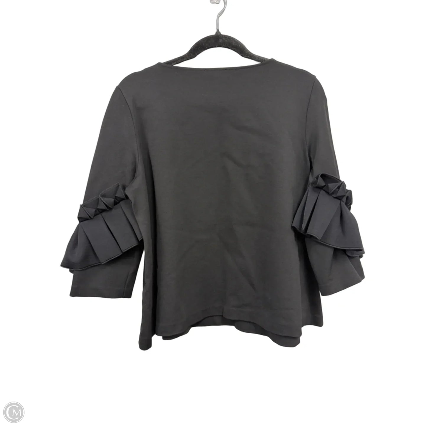 Top 3/4 Sleeve By Cos In Black, Size: L