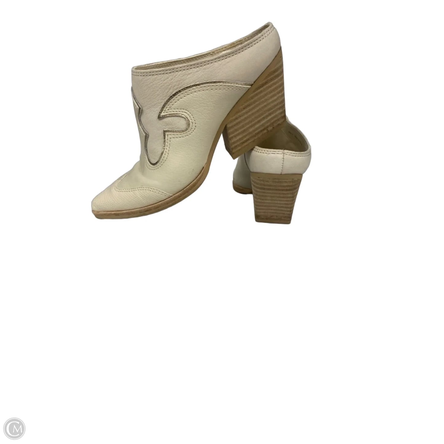 Shoes Heels Block By Dolce Vita In Cream, Size: 7
