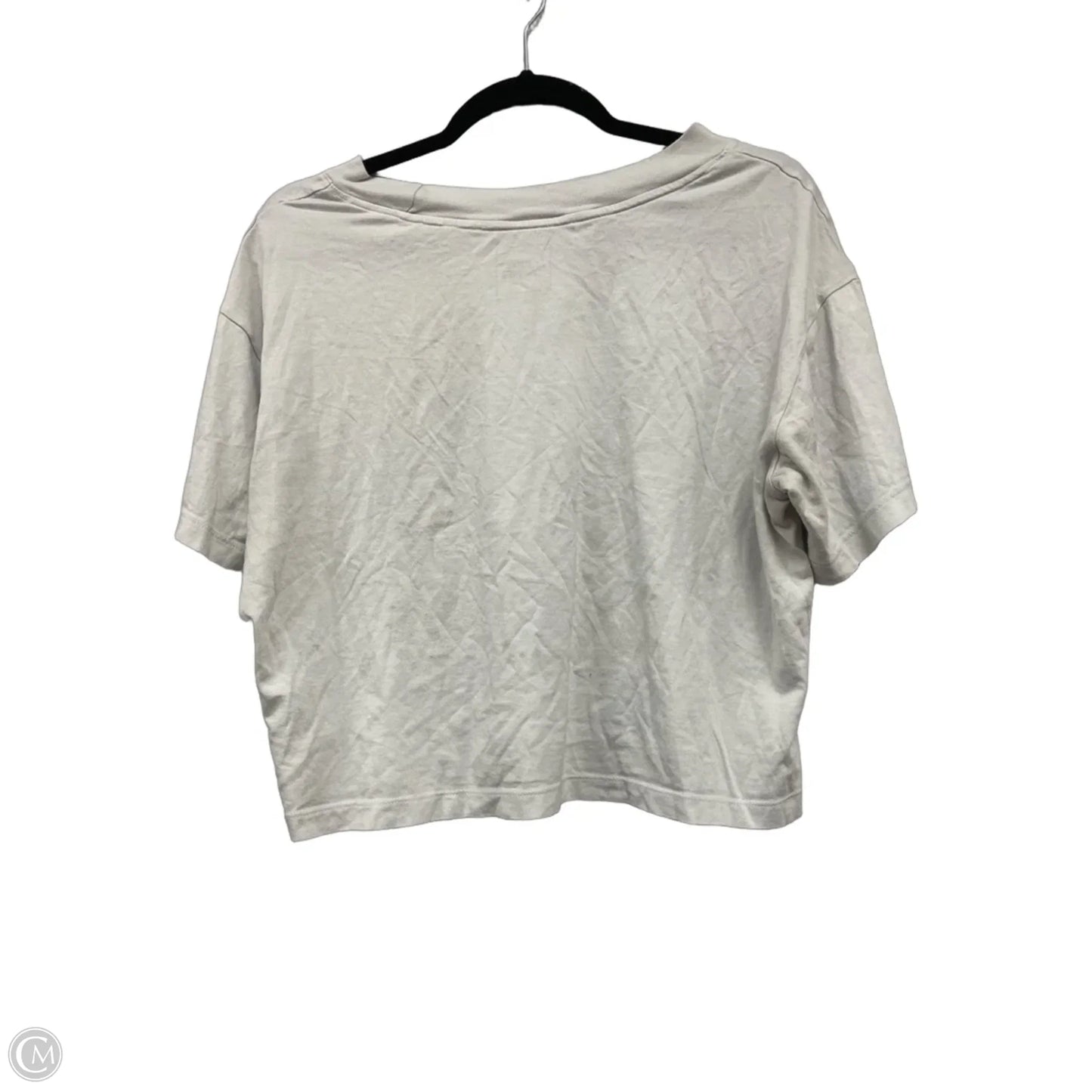 Top Short Sleeve Basic By The North Face In Grey & White, Size: M