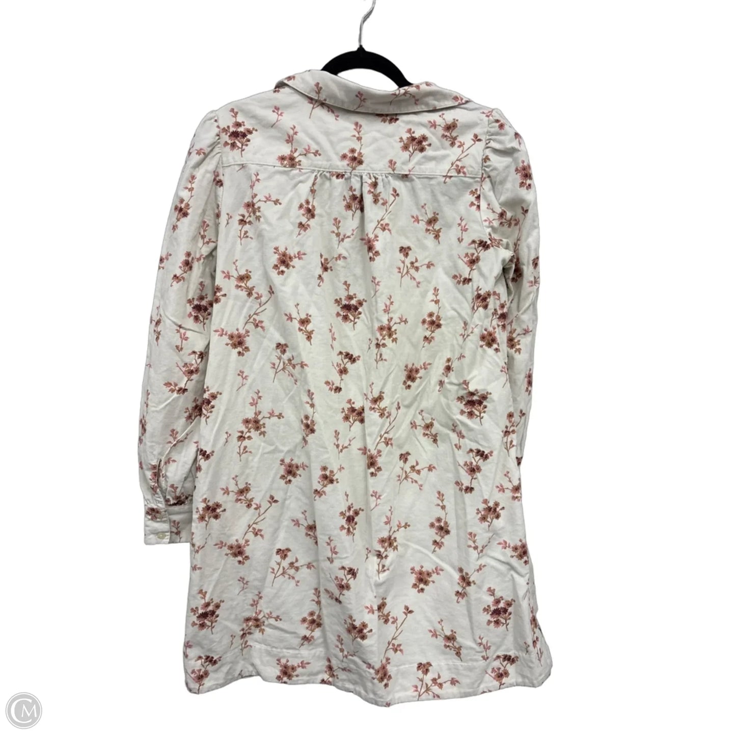 Dress Casual Short By Vineyard Vines In Cream & Tan, Size: M