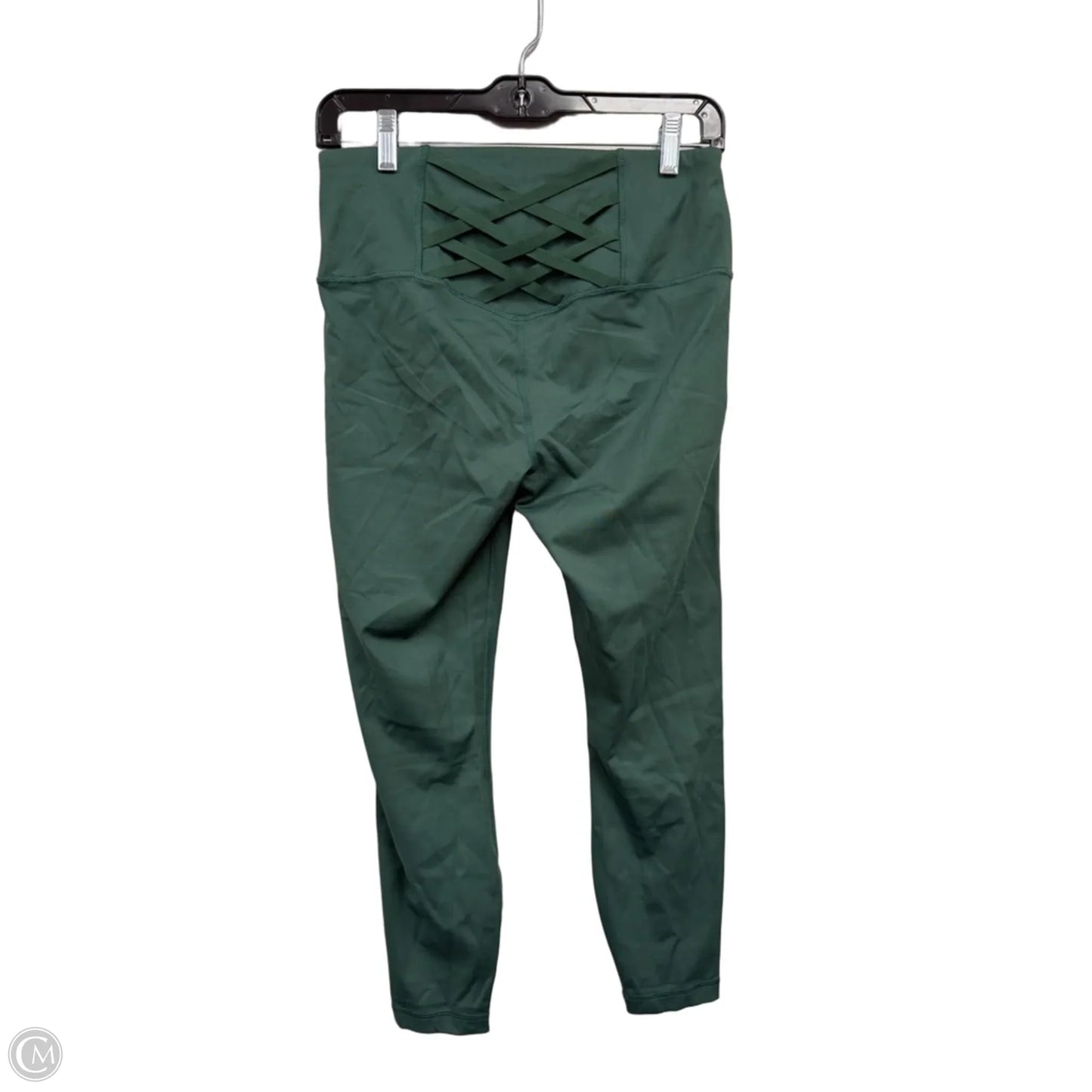 Athletic Leggings By Yogalicious In Green, Size: M
