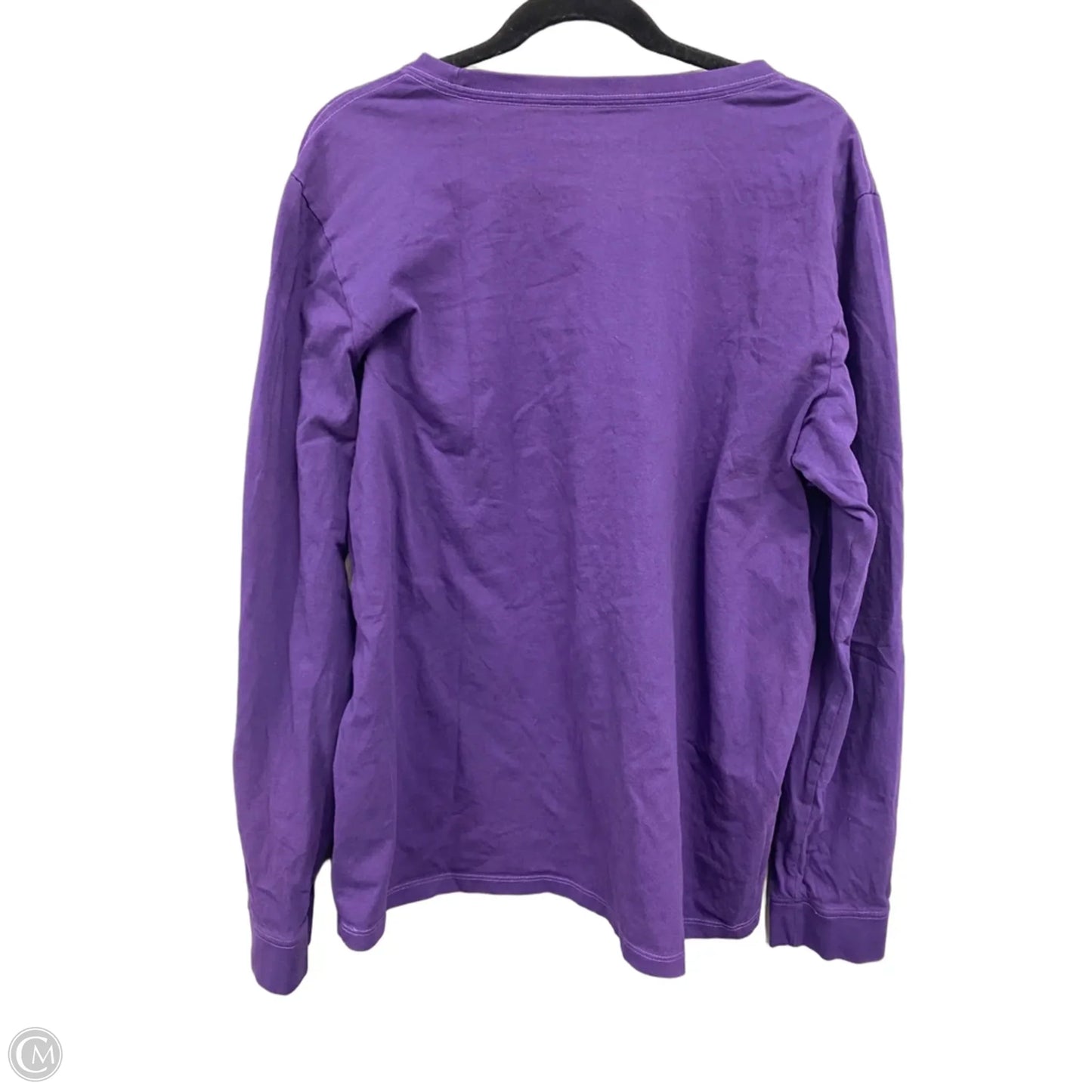 Top Long Sleeve Basic By Life Is Good In Purple, Size: Xxl