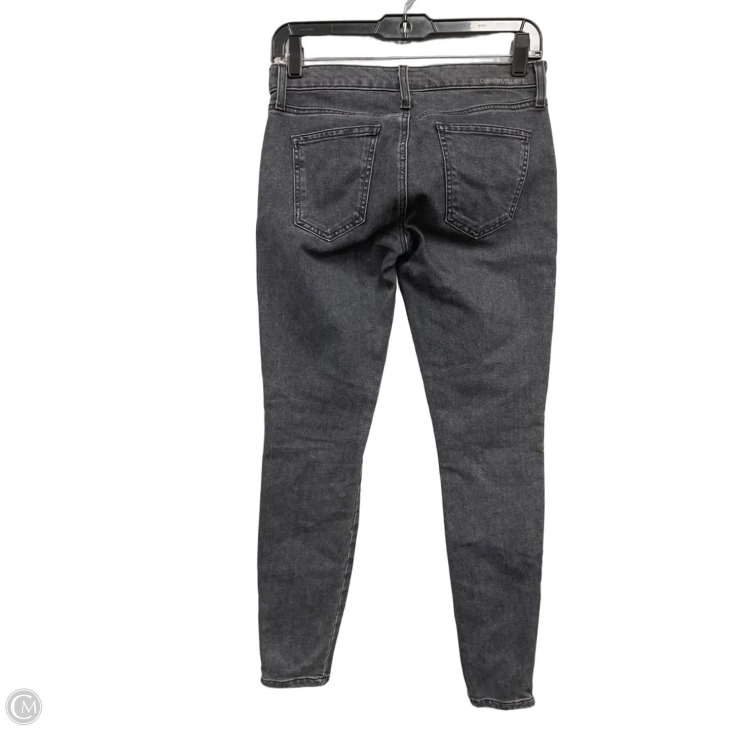 Jeans Skinny By Current Elliott In Grey, Size: 0