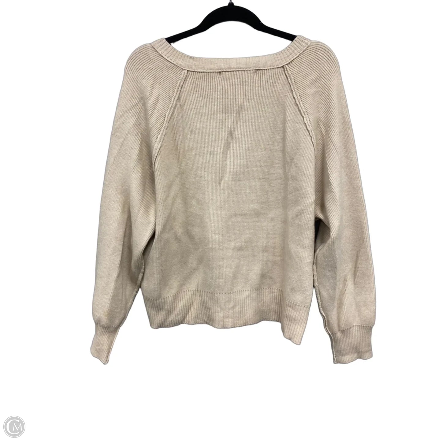 Sweater Cardigan By Altard State In Tan, Size: L