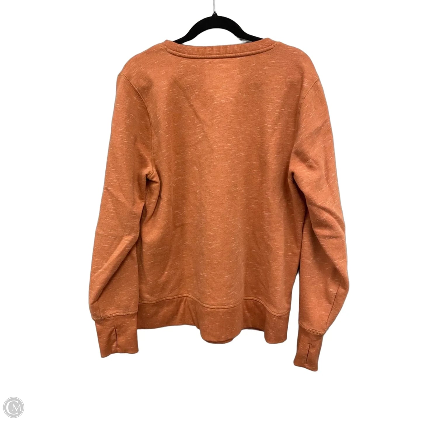 Sweatshirt Crewneck By Tek Gear In Orange, Size: Xl