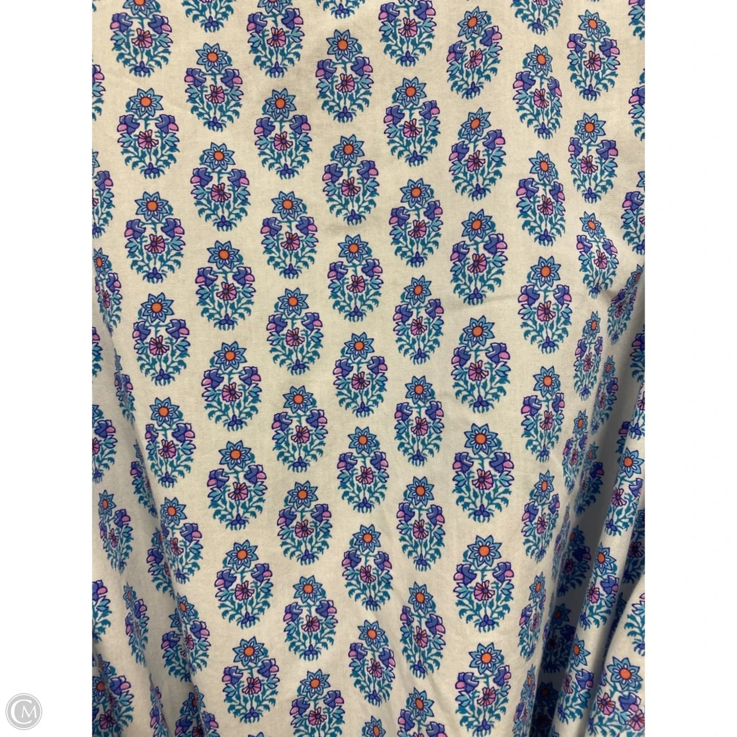 Dress Casual Midi By Clothes Mentor In Blue & Pink, Size: S