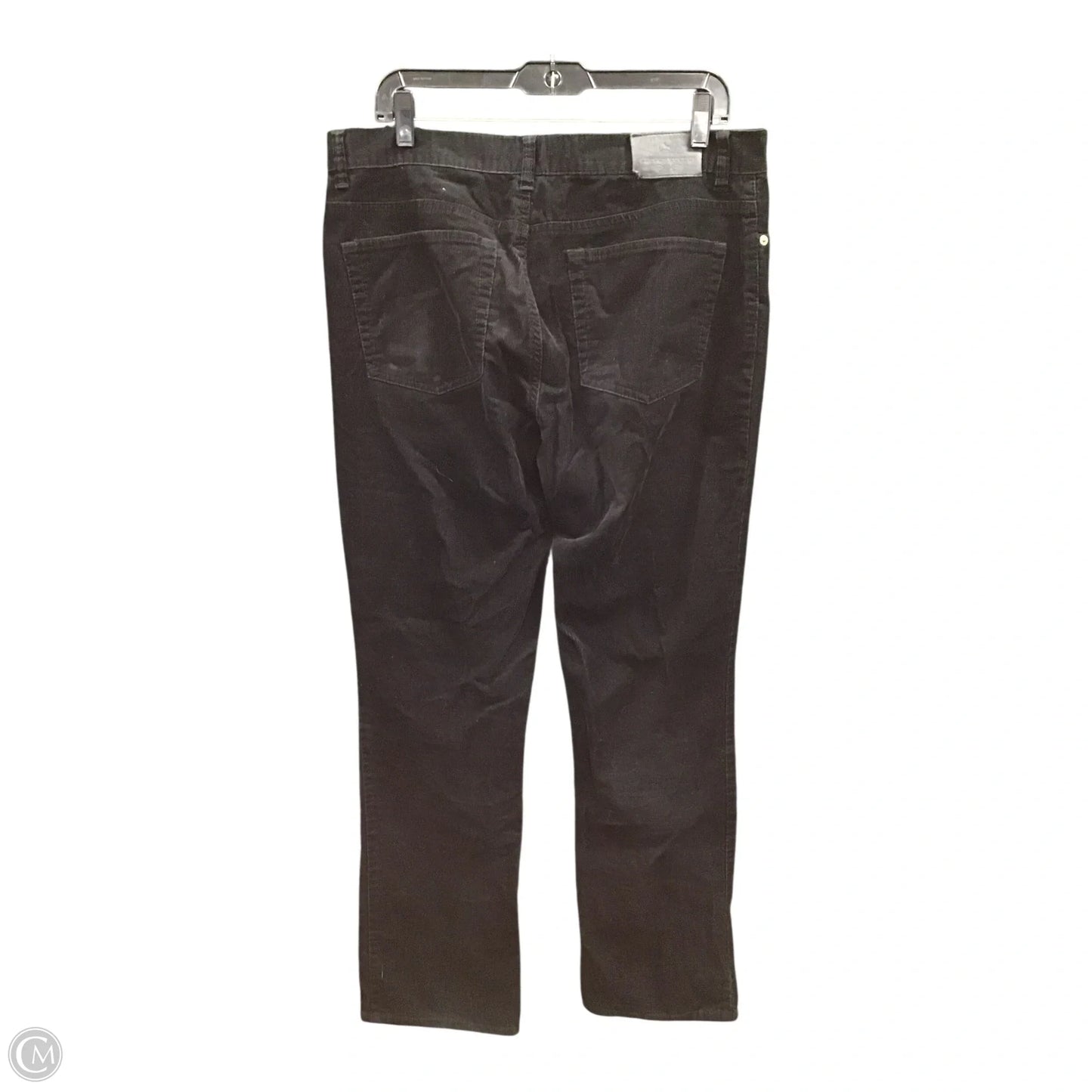 Pants Corduroy By Lauren By Ralph Lauren In Black, Size: 14