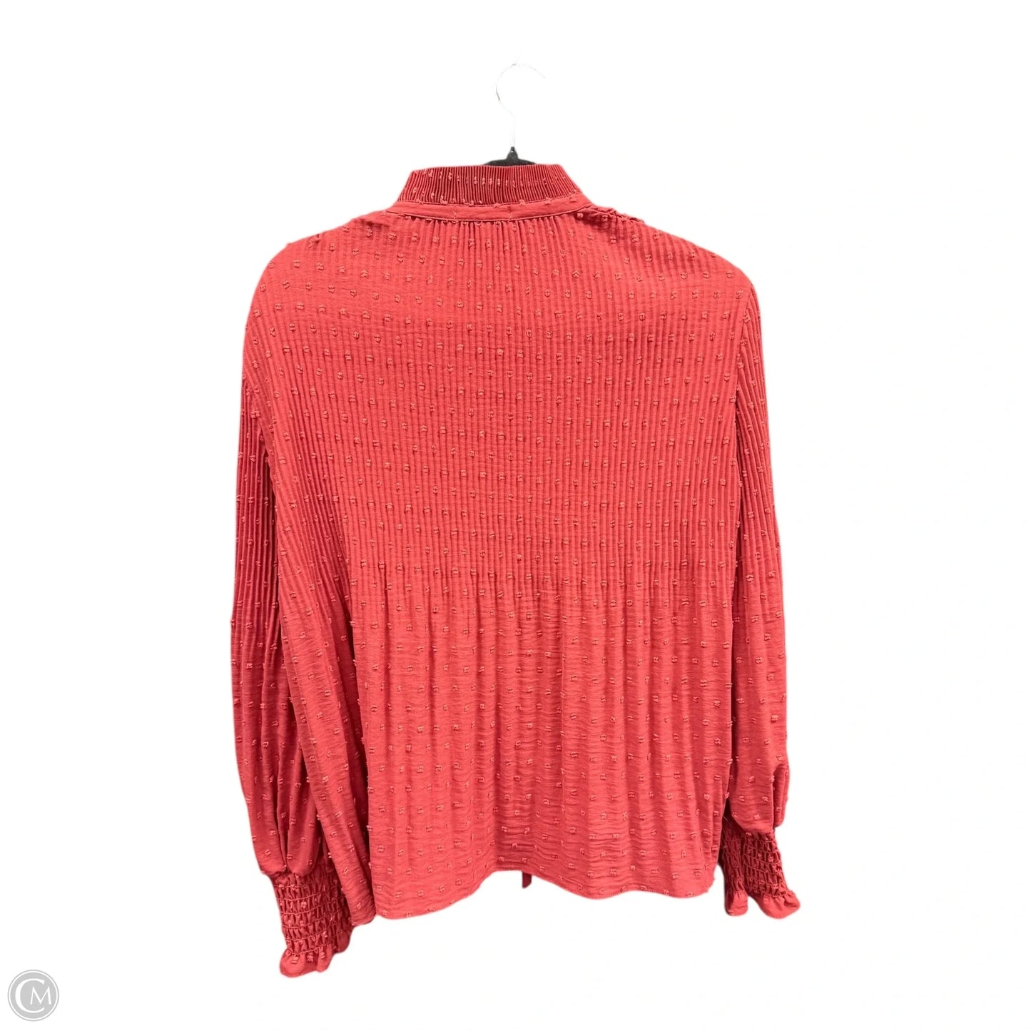 Top Long Sleeve By Max Studio In Copper, Size: Xs