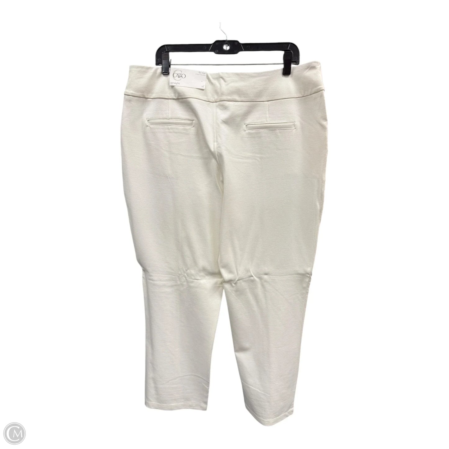 Pants Dress By Cato In Cream, Size: Xl