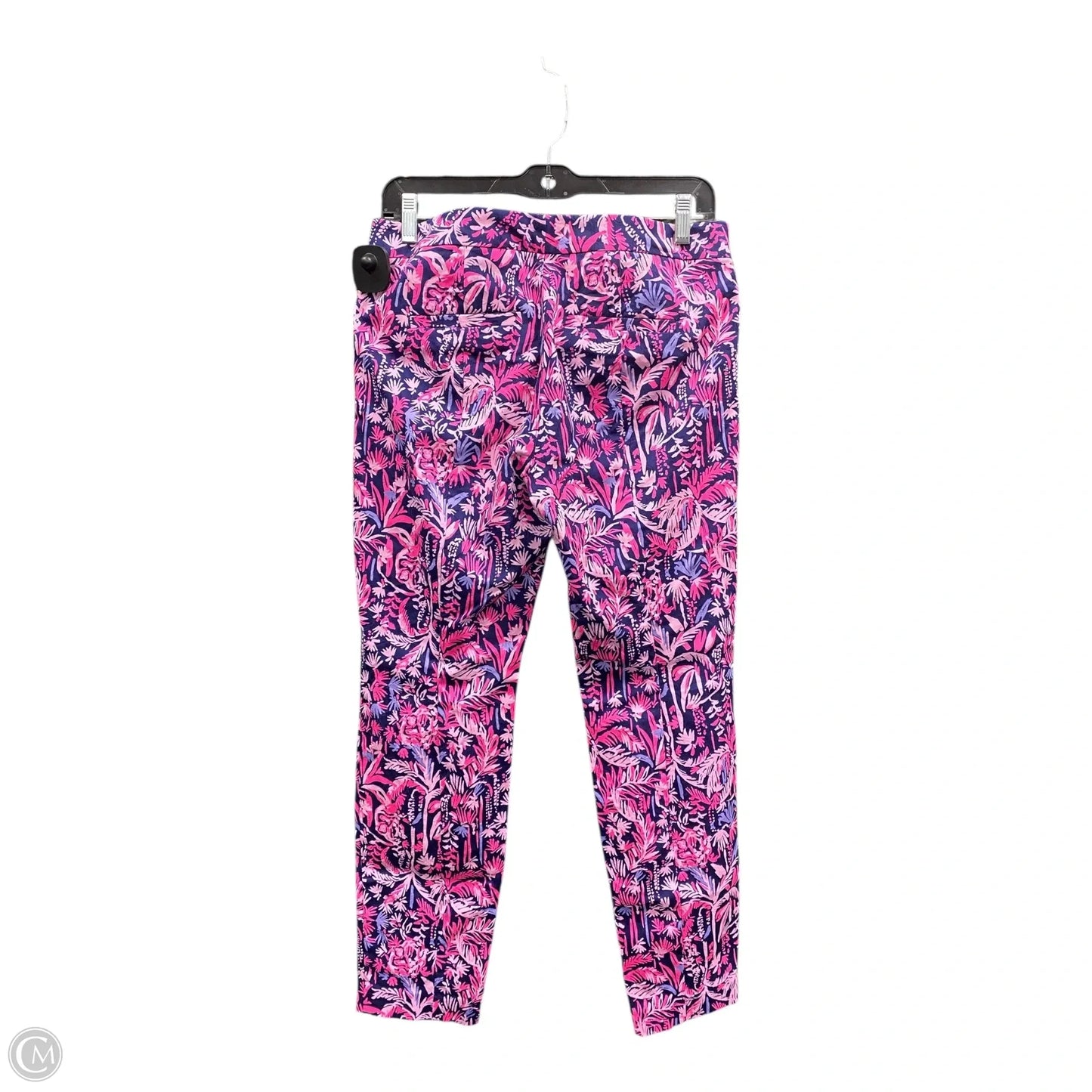 Pants Designer By Lilly Pulitzer In Blue & Pink, Size: 6