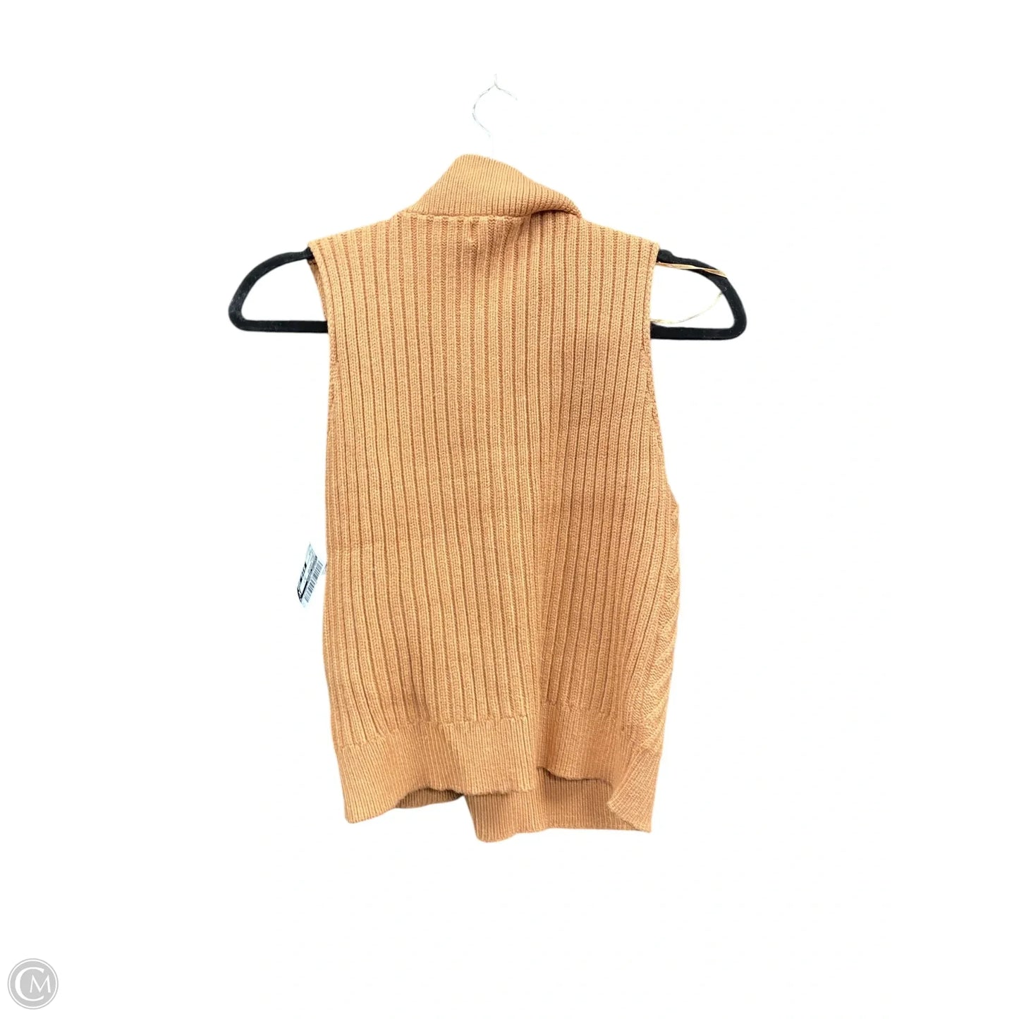 Vest Sweater By Jessica Simpson In Copper, Size: M