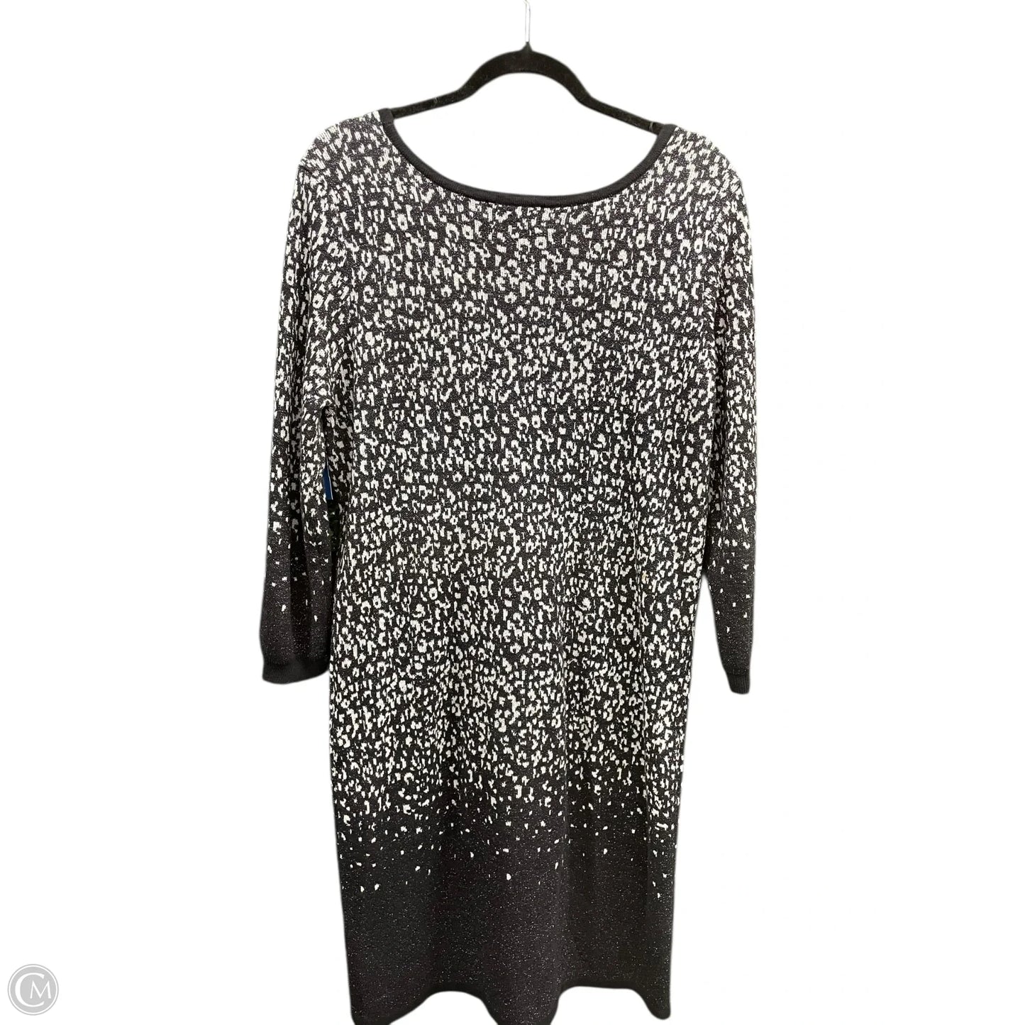 Dress Sweater By Attention In Animal Print, Size: Xl