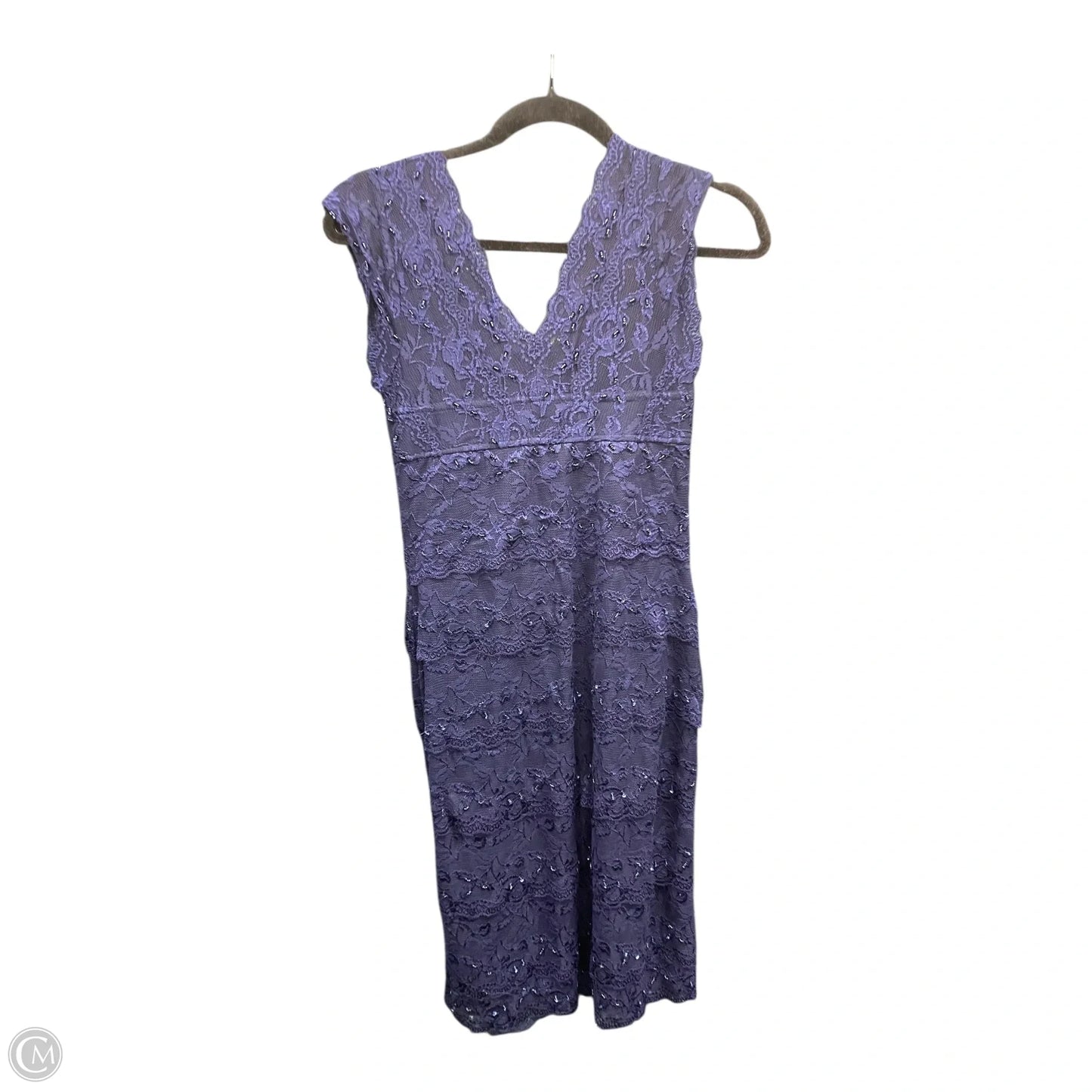 Dress Party Short By Marina In Blue, Size: 4