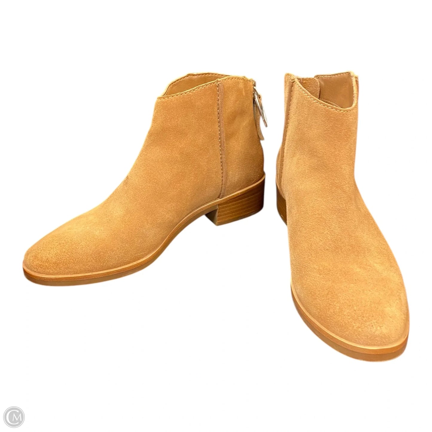 Boots Ankle Heels By Dolce Vita In Tan, Size: 7.5