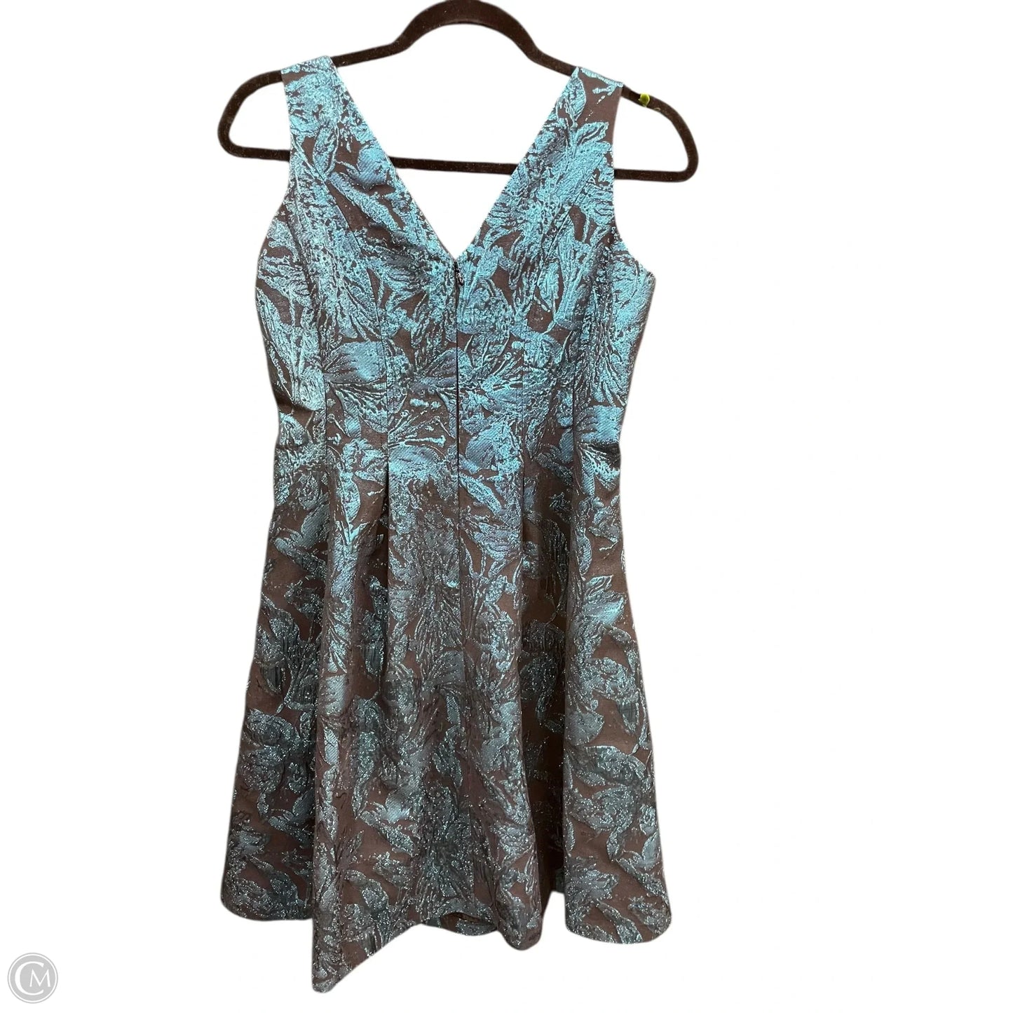 Dress Party Short By Nine West In Black & Blue, Size: 4