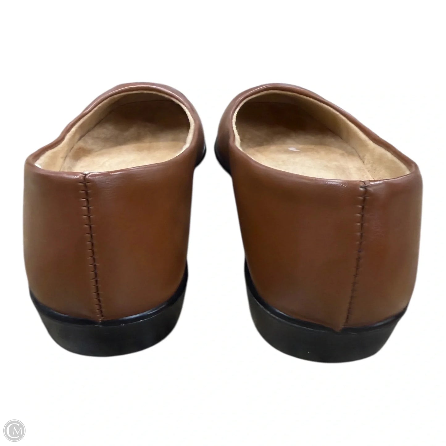 Shoes Flats By Easy Street In Brown, Size: 6