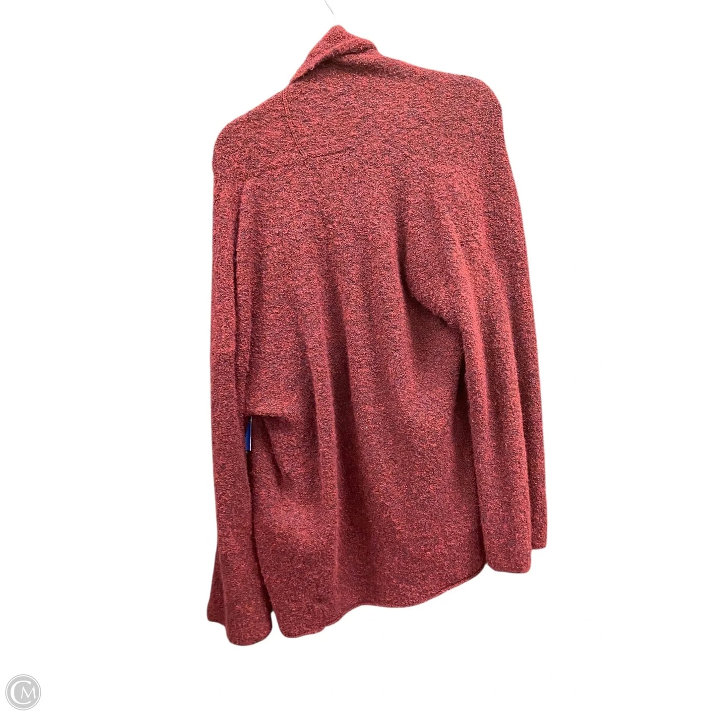 Cardigan By Ava & Viv In Maroon, Size: 1x