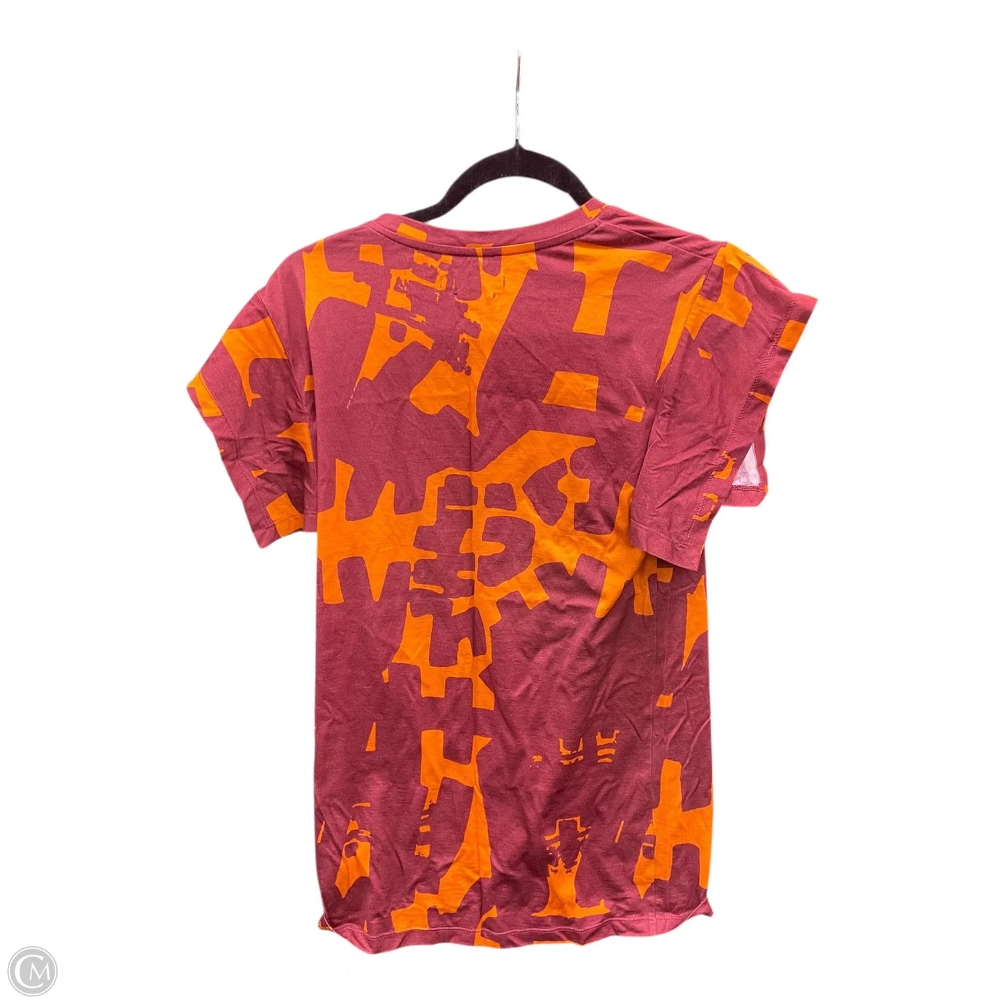 Top Short Sleeve Designer By Isabel Marant In Geometric Pattern, Size: S