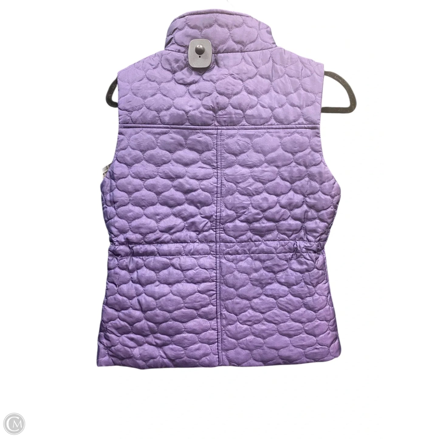 Vest Puffer & Quilted By Jane Ashley In Purple, Size: S