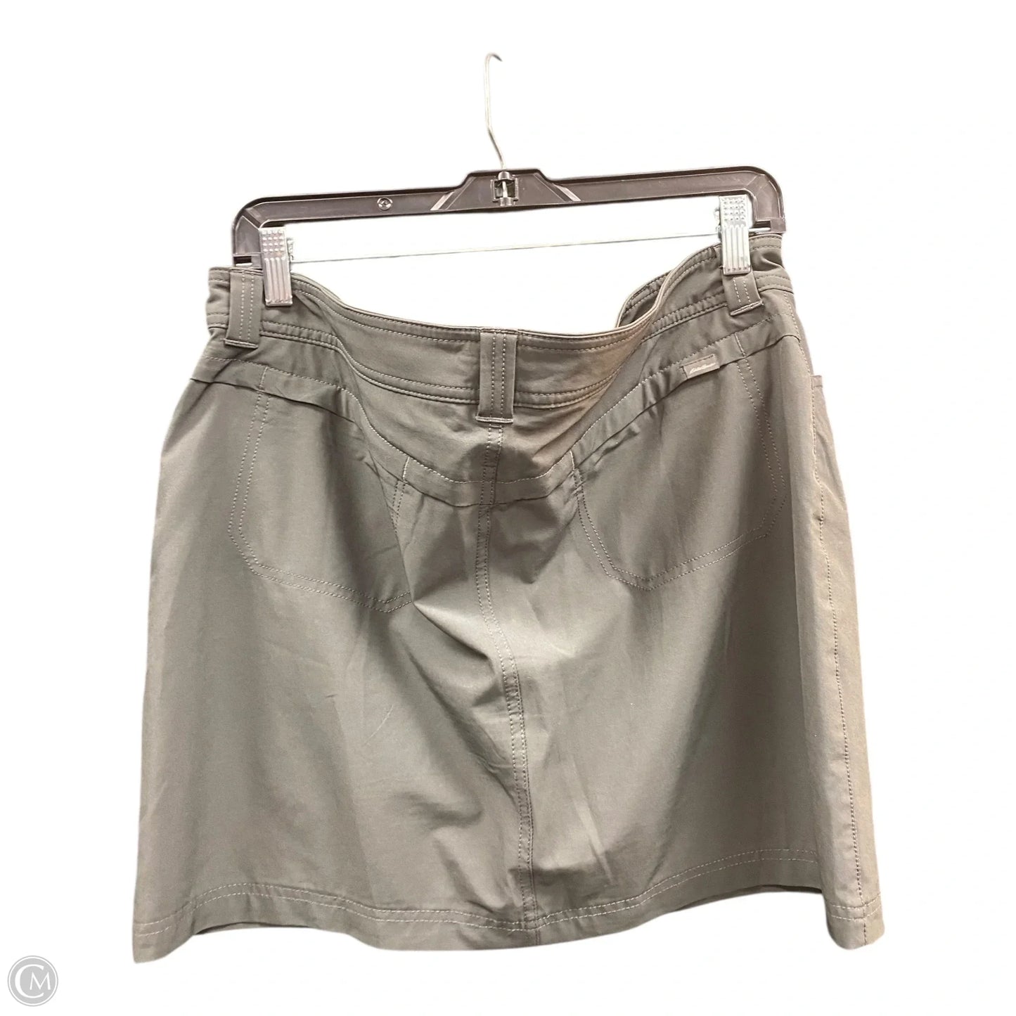 Athletic Skort By Eddie Bauer In Green, Size: 14