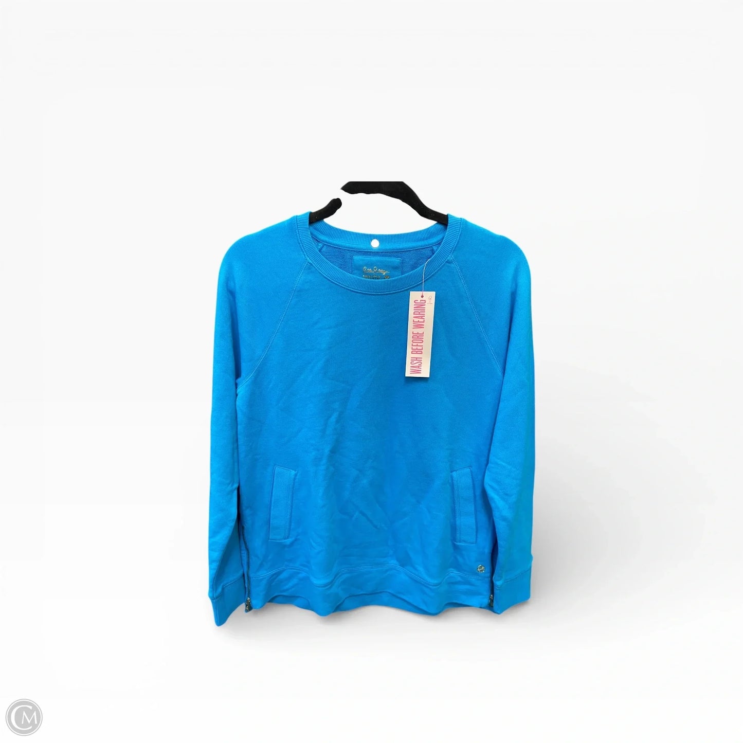 Sweatshirt Designer By Lilly Pulitzer In Blue, Size: M