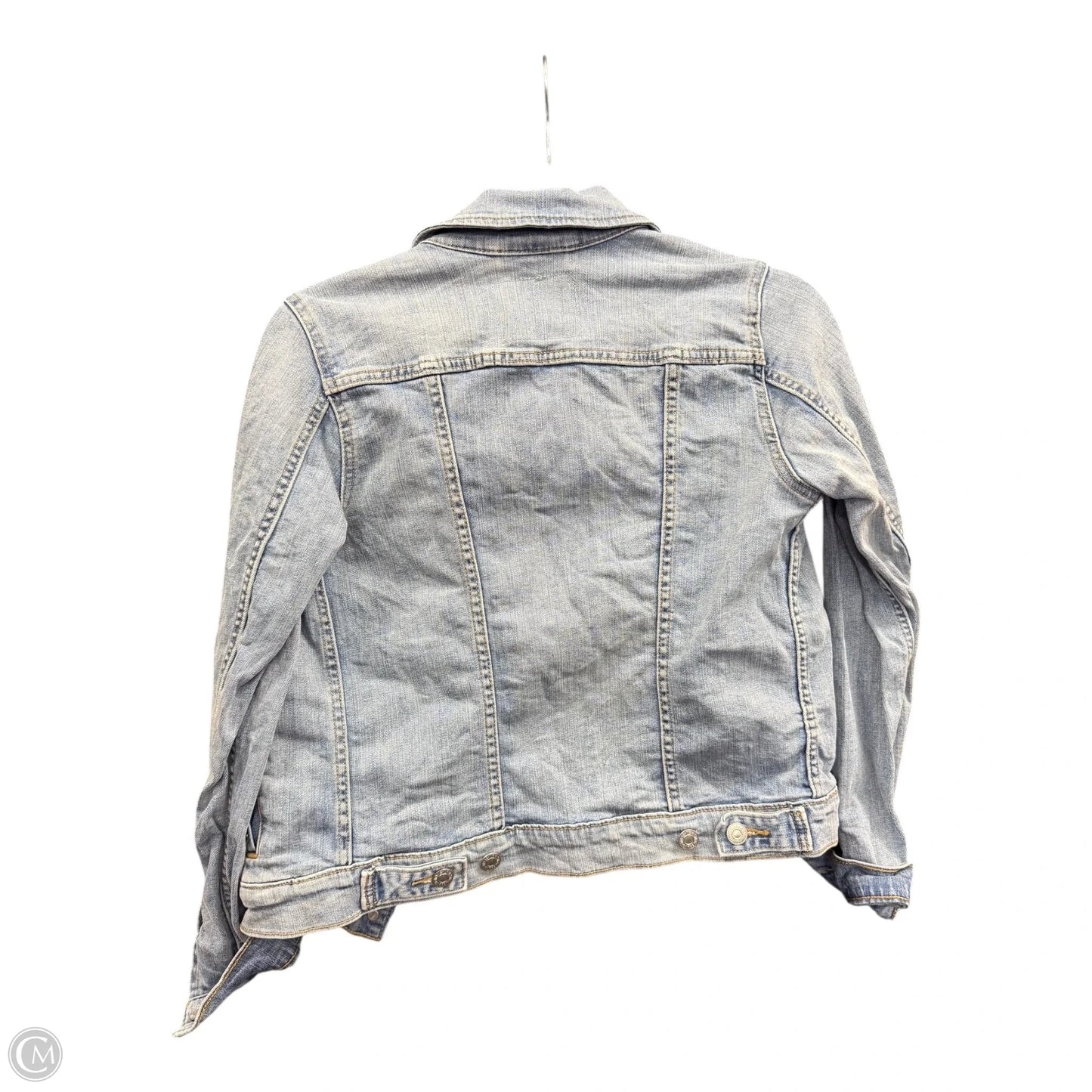 Jacket Denim By Levis In Blue, Size: Xs