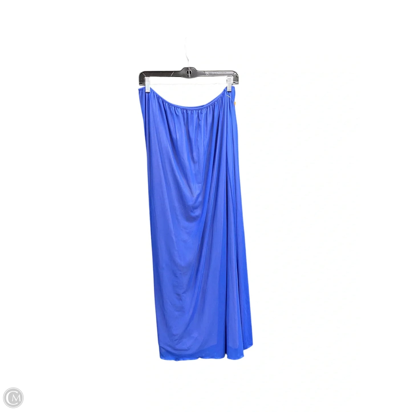Skirt Maxi By Clothes Mentor In Blue, Size: 3x