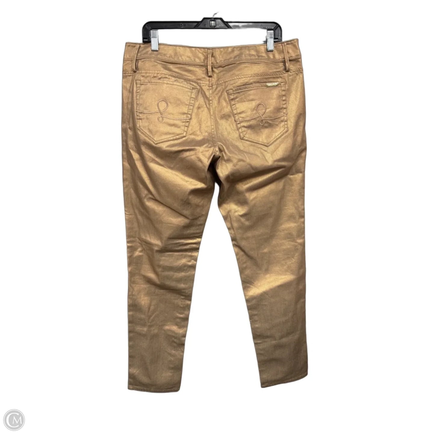 Jeans Designer By Lilly Pulitzer In Gold, Size: 14