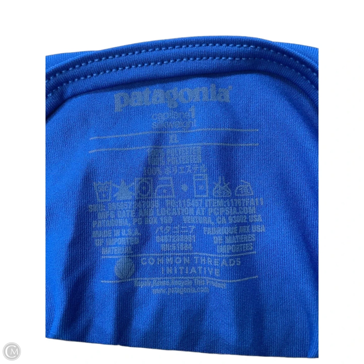 Athletic Tank Top By Patagonia In Blue, Size: Xl