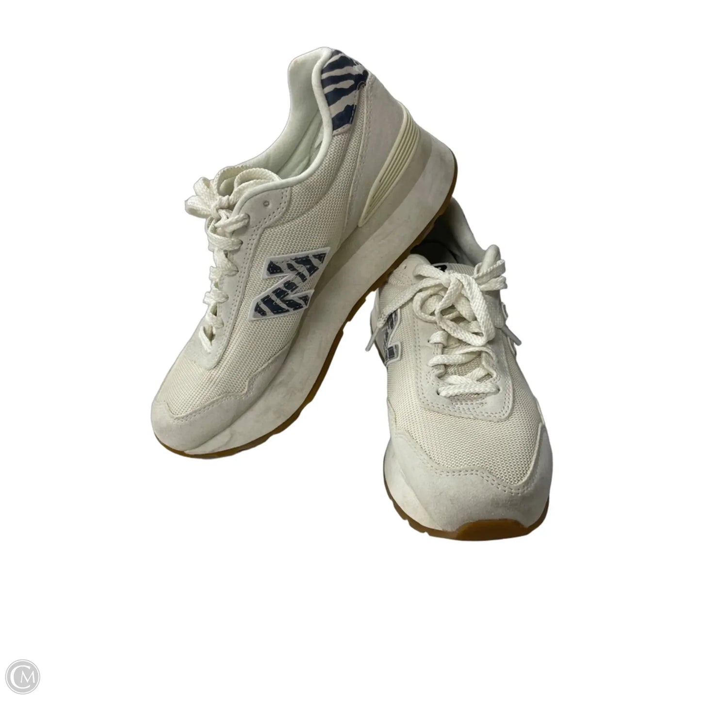 Shoes Athletic By New Balance In Cream & Grey, Size: 9