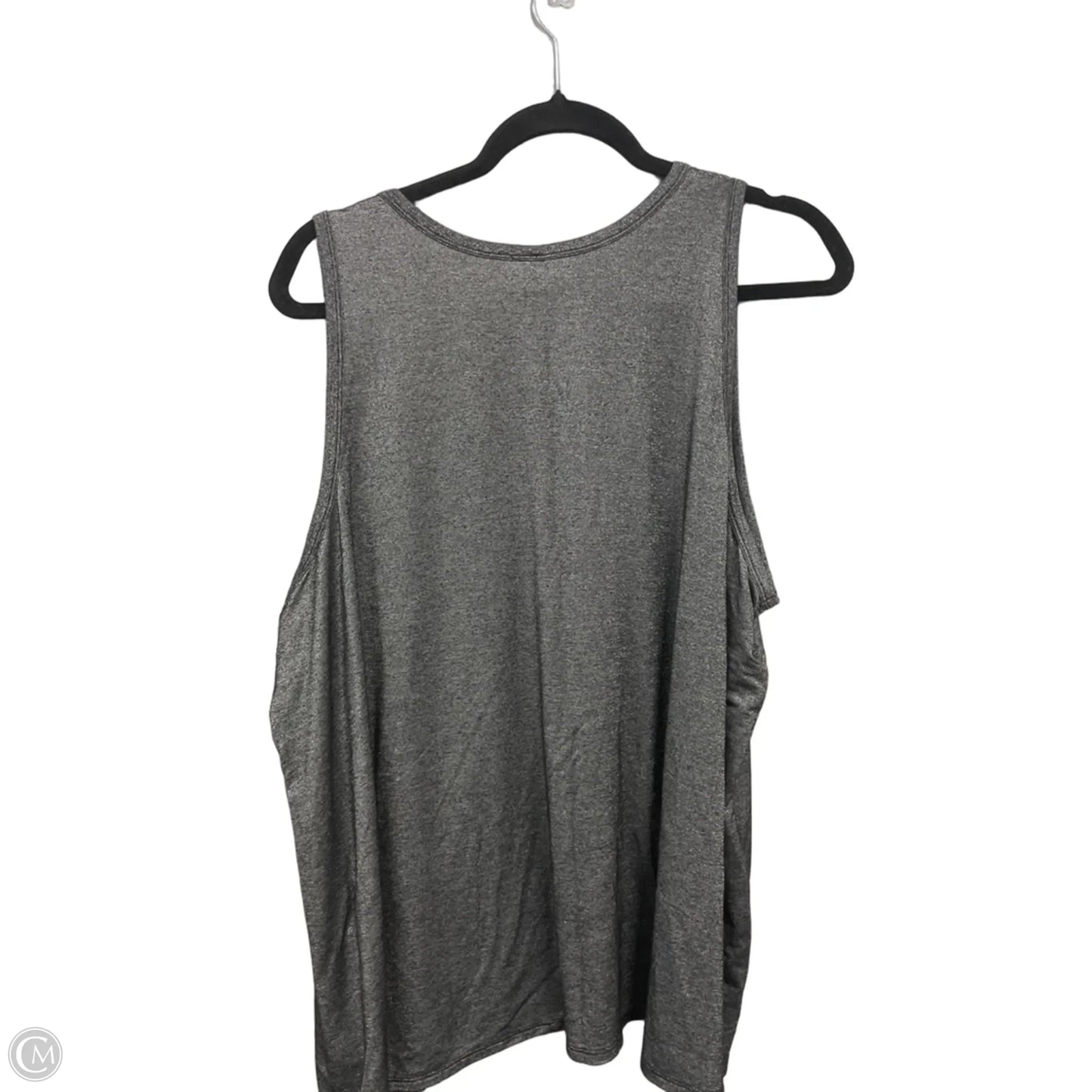 Top Sleeveless Basic By Old Navy In Grey, Size: Xxl